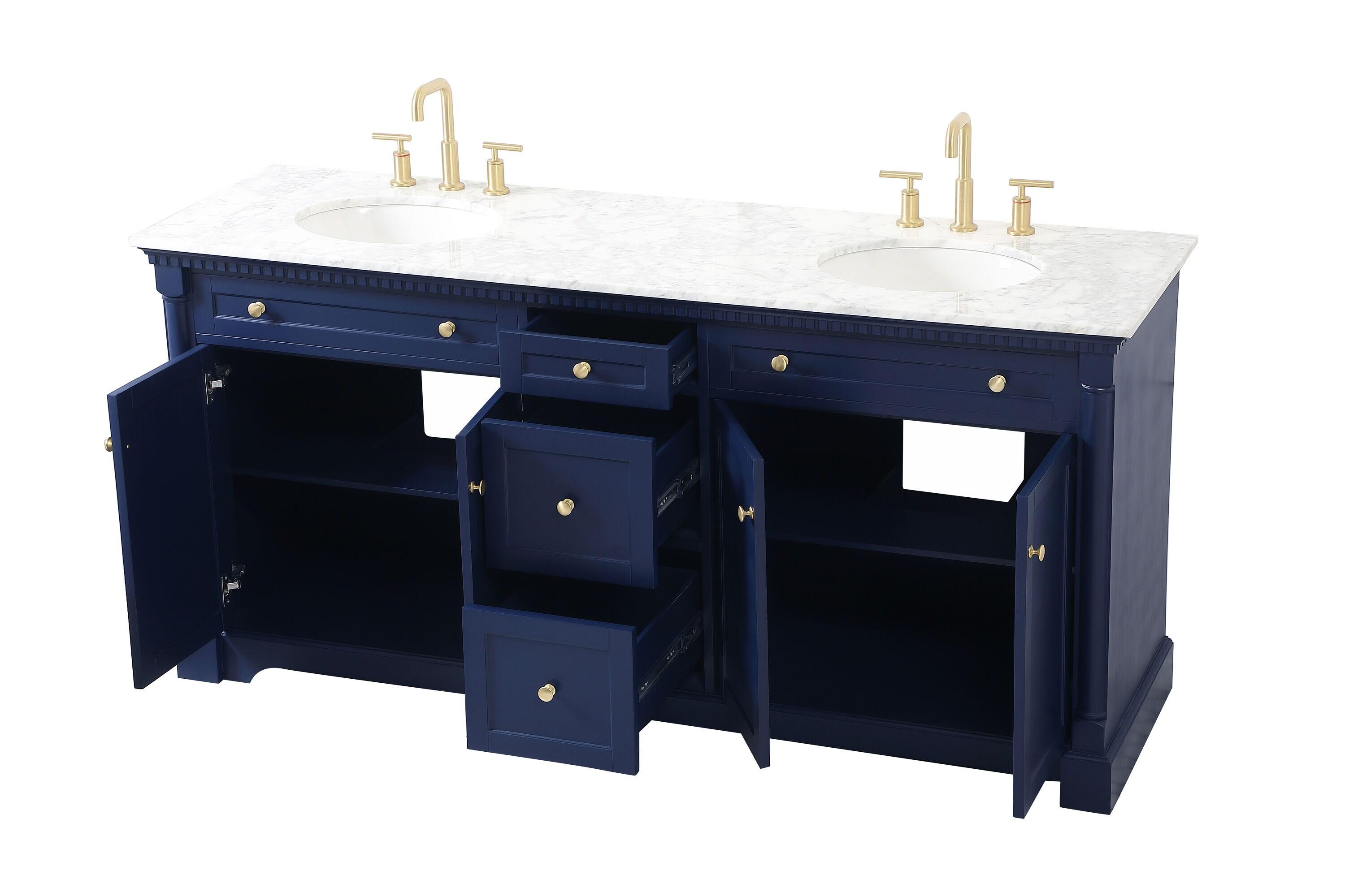 Elegant Kitchen and Bath Elegant Kitchen and Bath Double Bathroom Vanity