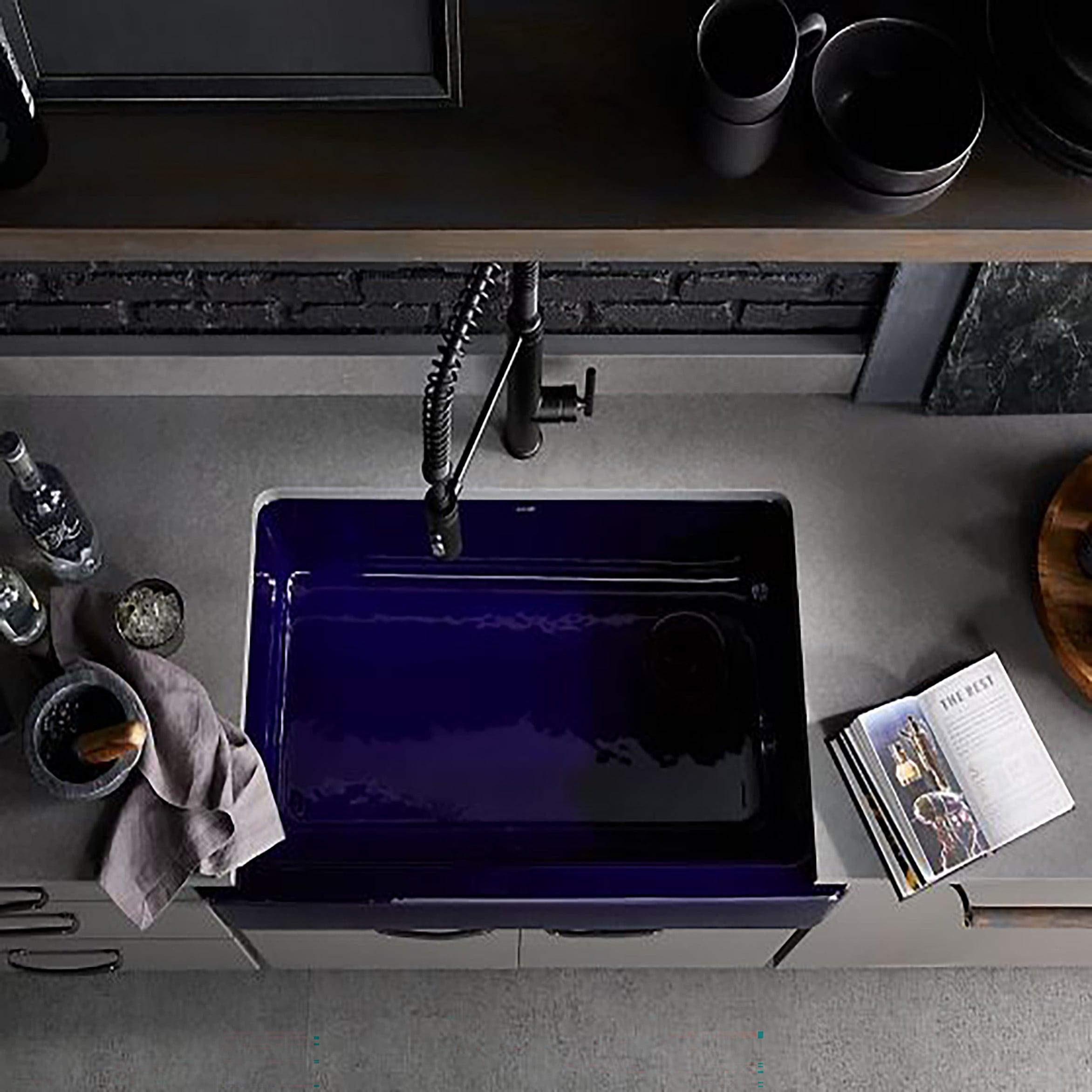 Whitehaven® Self-Trimming 36" L x 22" W Farmhouse Kitchen Sink