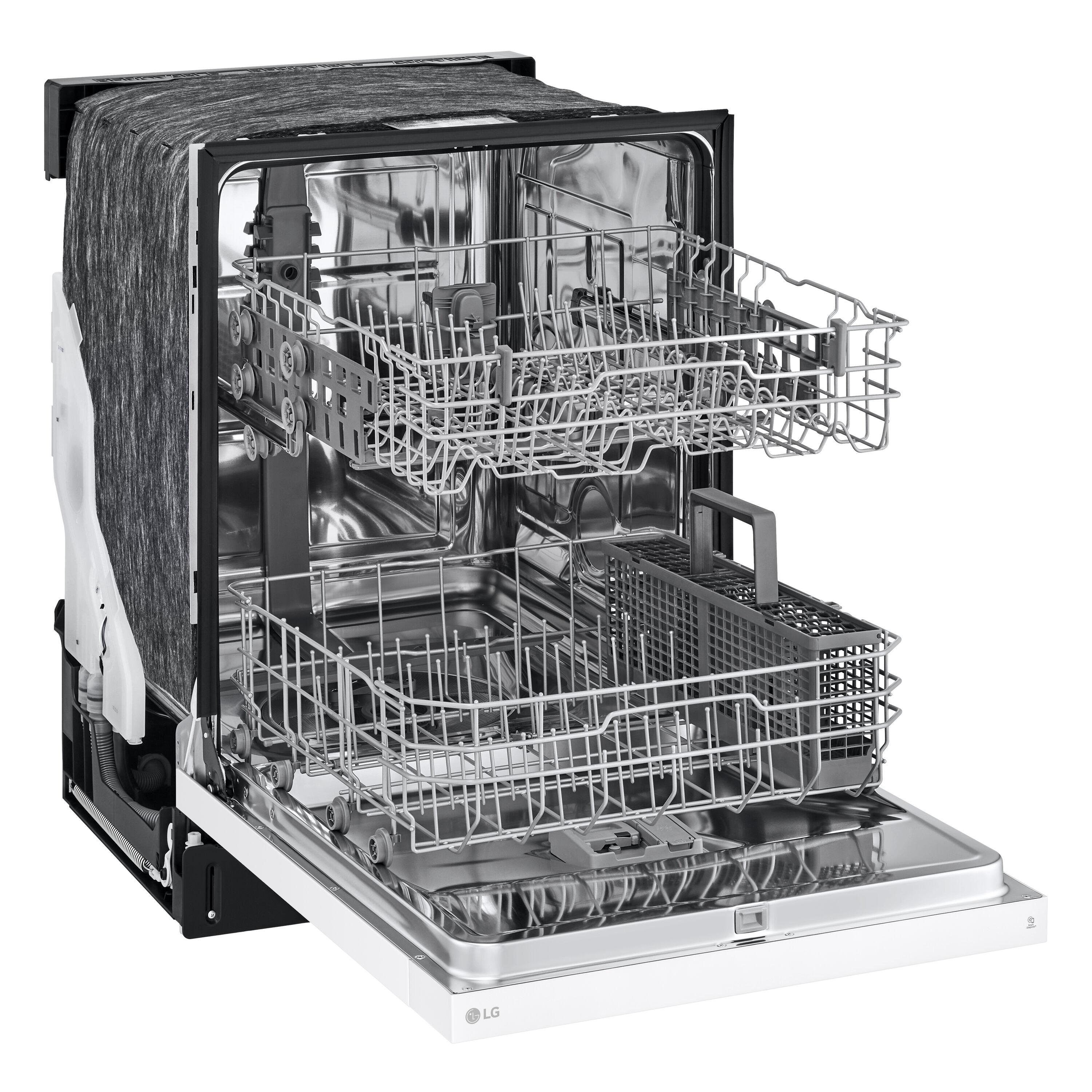 Front Control Dishwasher with LoDecibel Operation and Dynamic Dry