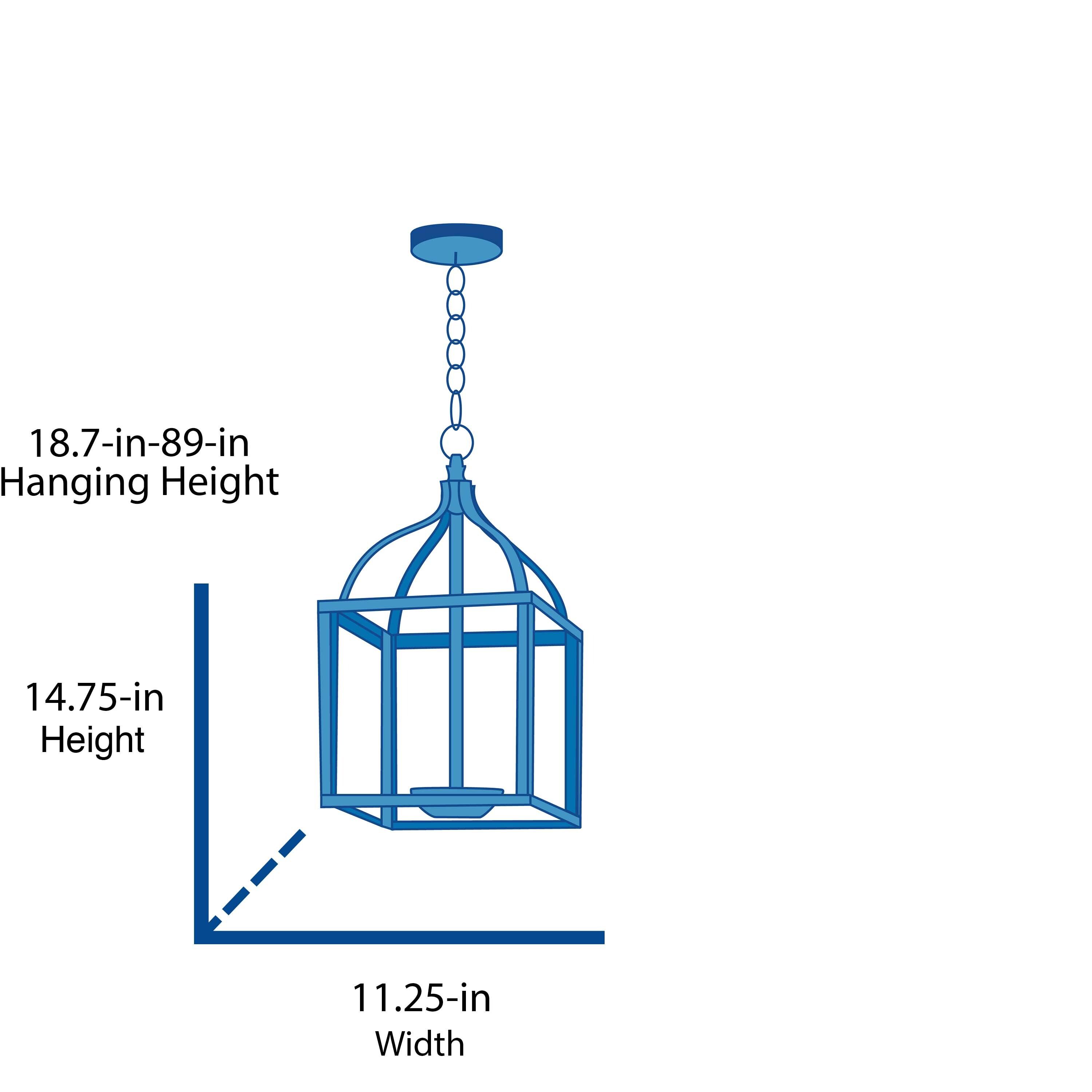 Kichler Lighting Larkin 2 - Light Pendant in  Brushed Nickel