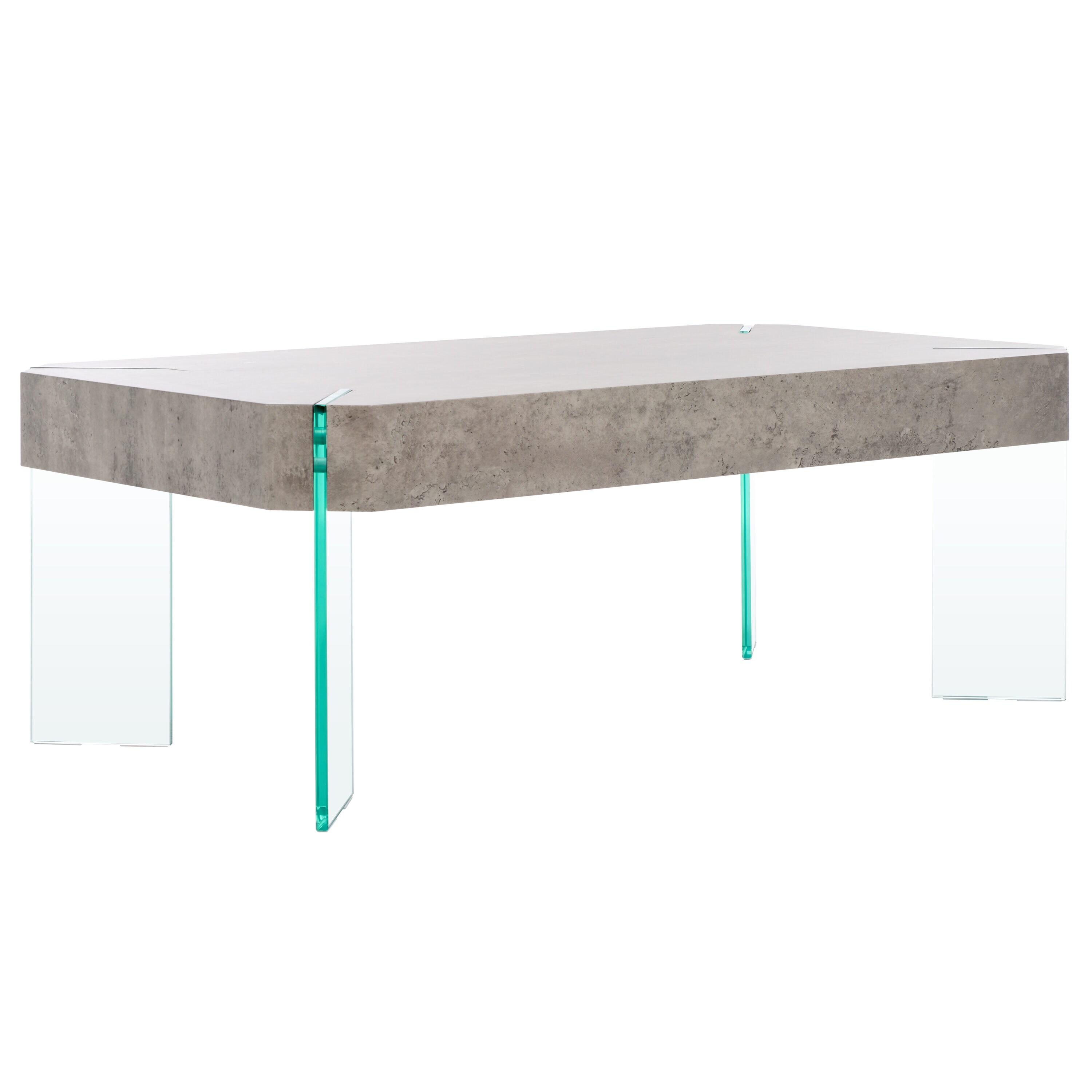 Katelyn Coffee Table - Light Concrete - Safavieh
