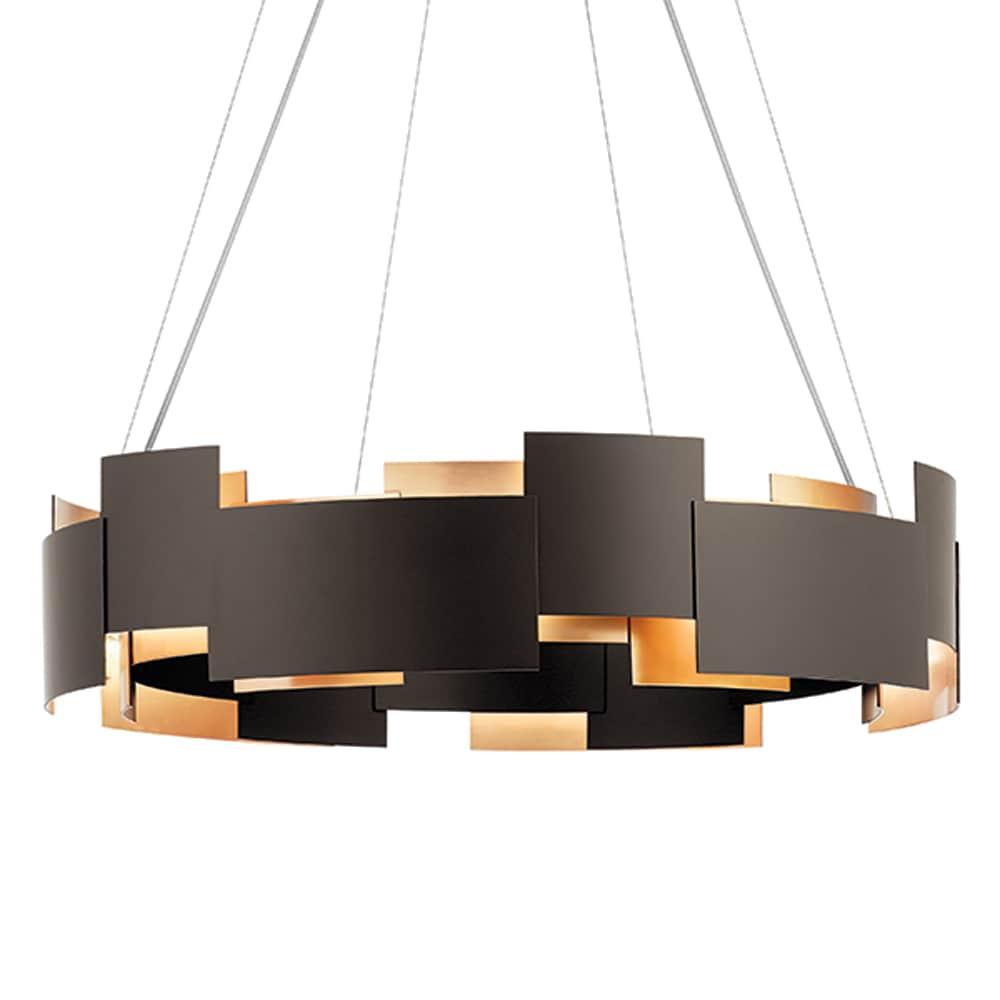 Kichler Moderne 26 1/2" Wide LED Olde Bronze 2-Light Pendant