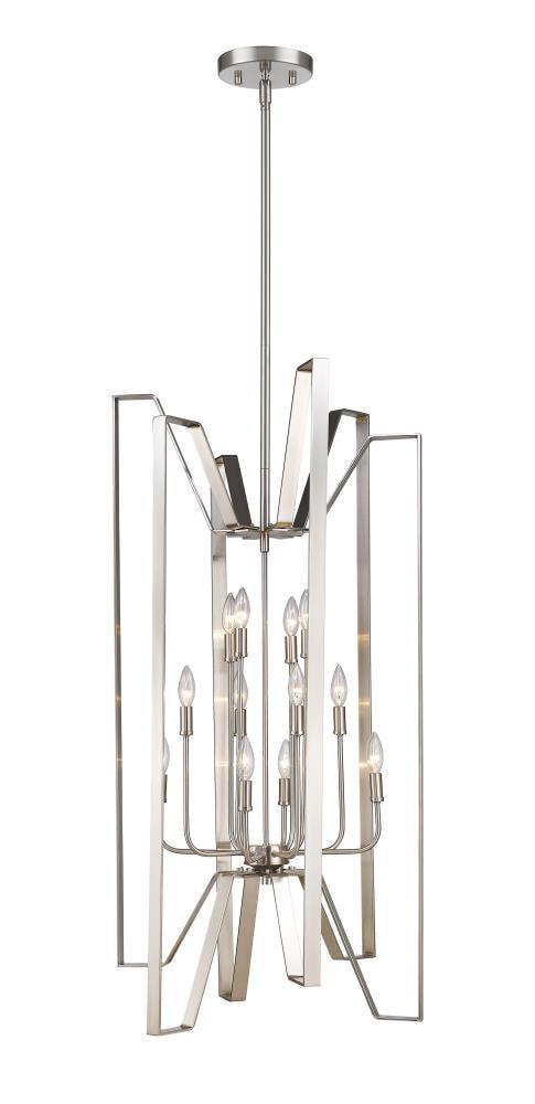 Z-Lite 4000-12 Marsala 12 Light Pendant - Nickel