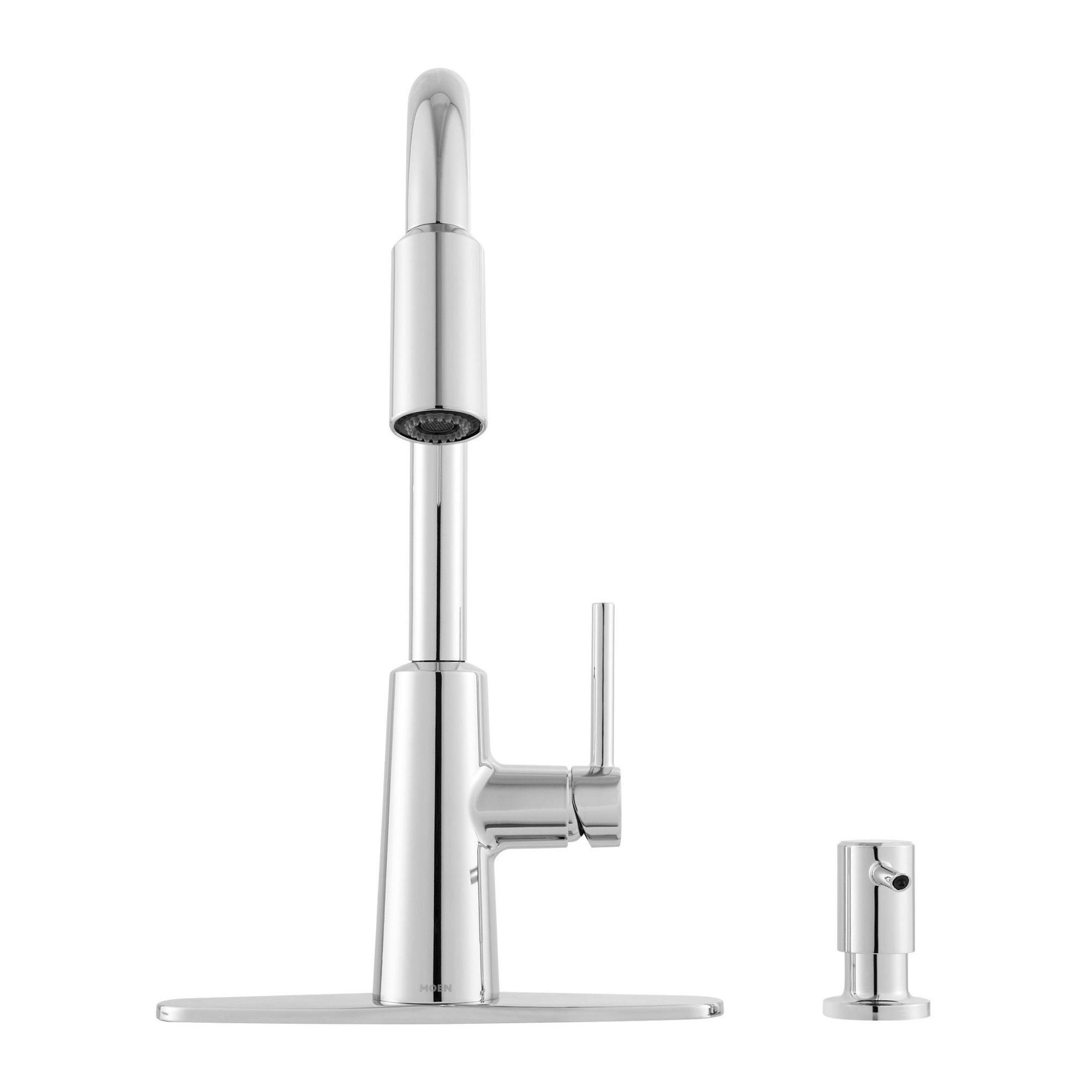 Moen Nori One Handle Chrome Pull-Down Kitchen Faucet