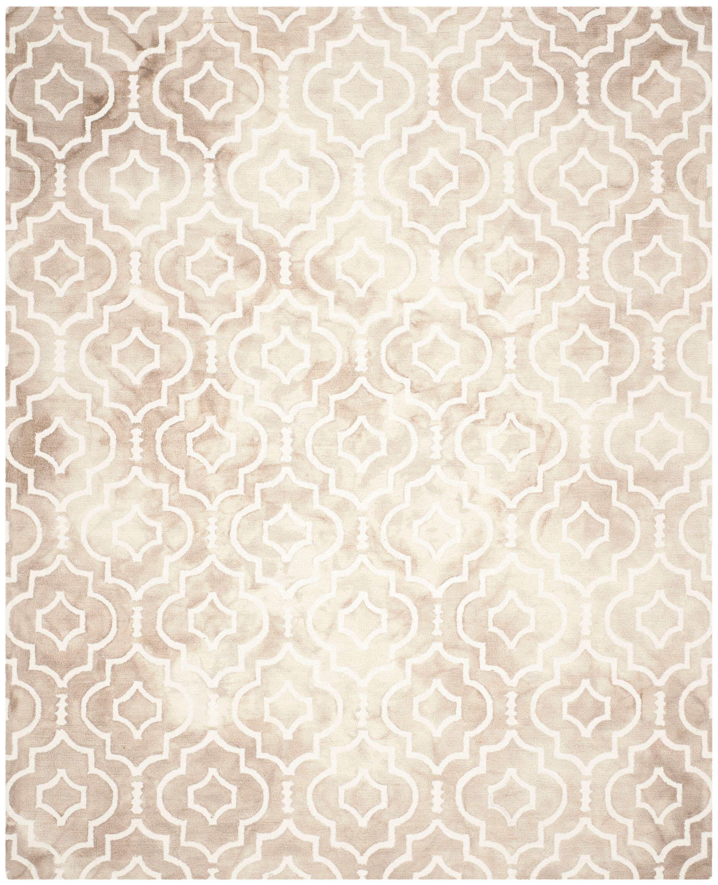 Dip Dye DDY538 Hand Tufted Area Rug - Beige/Ivory - 8'x10' - Safavieh.