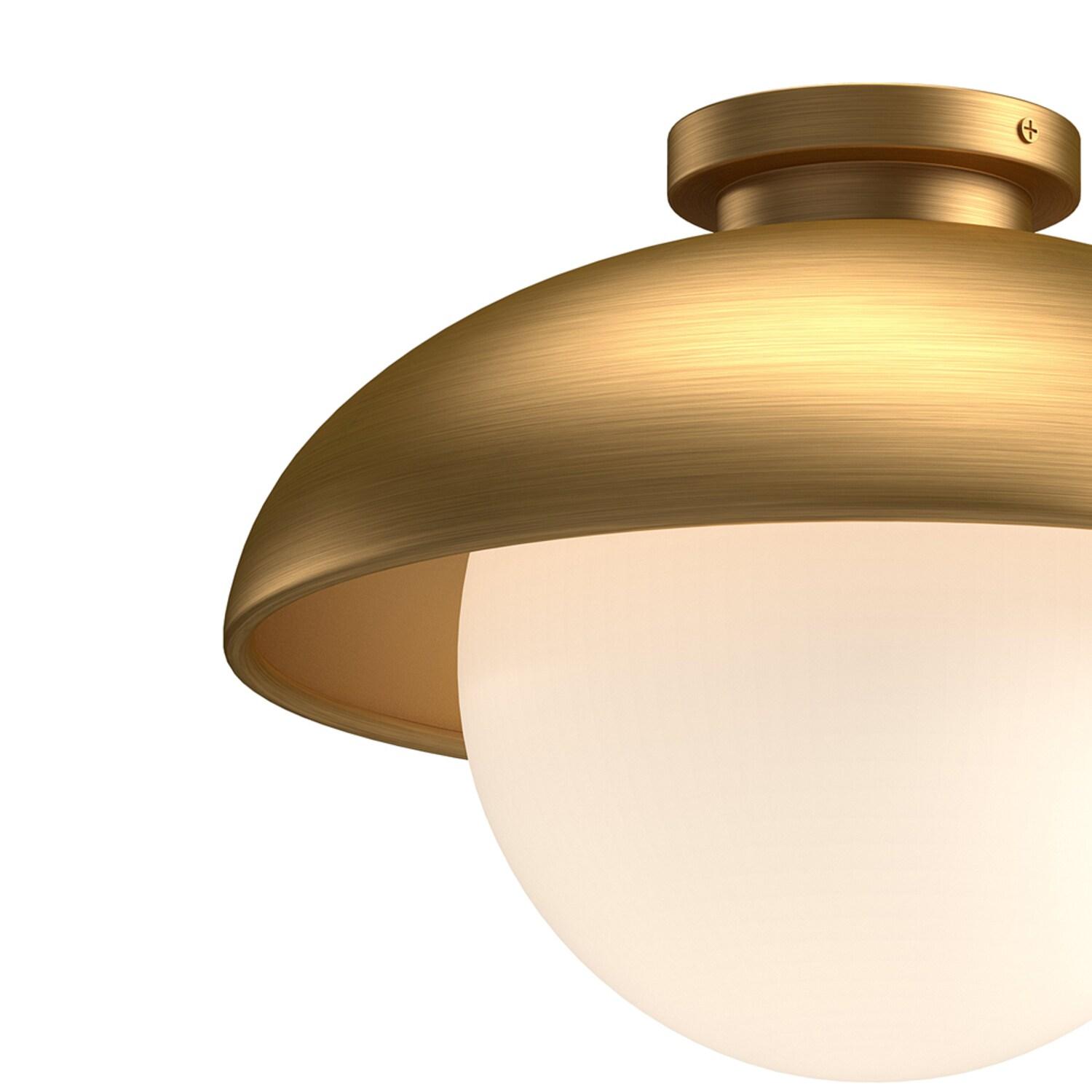 Alessia Glass Flush Mount