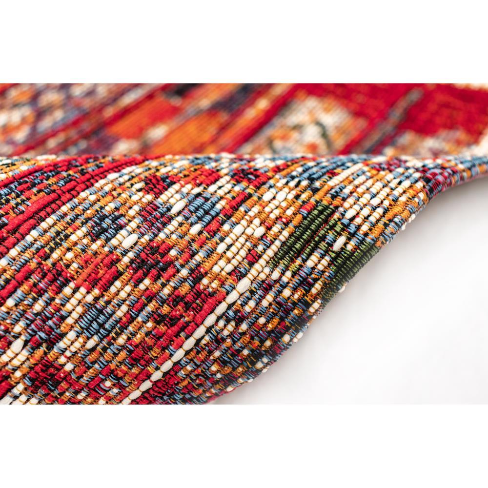 Liora Manne Marina Stripe Indoor/Outdoor Rug Red 6'6" x 9'4"