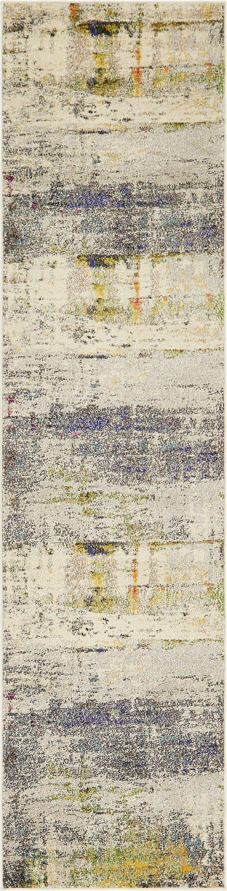 Unique Loom 2' 7 x 10' 0 Runner Gray Chromatic Urban Area Rug