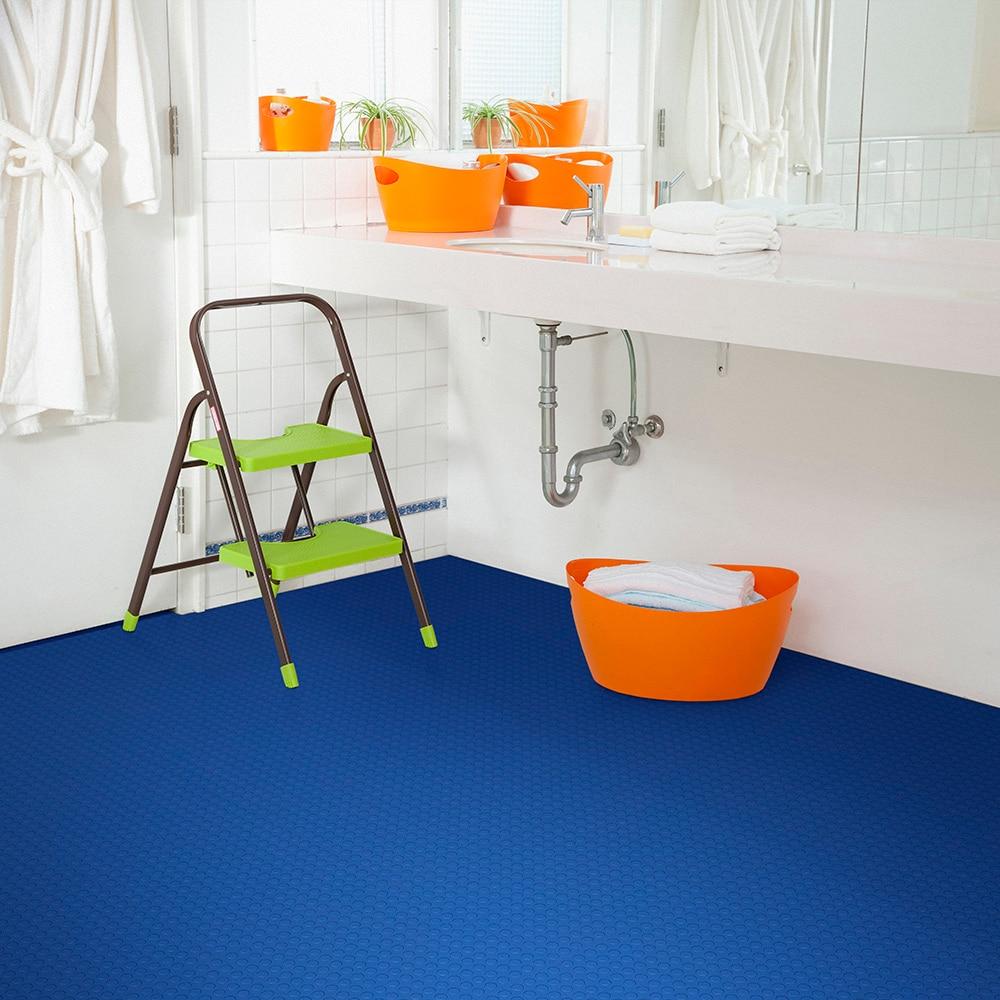 Blue Coin Top 20.5-in x 0.25-in Interlocking Tiles (Case 8)