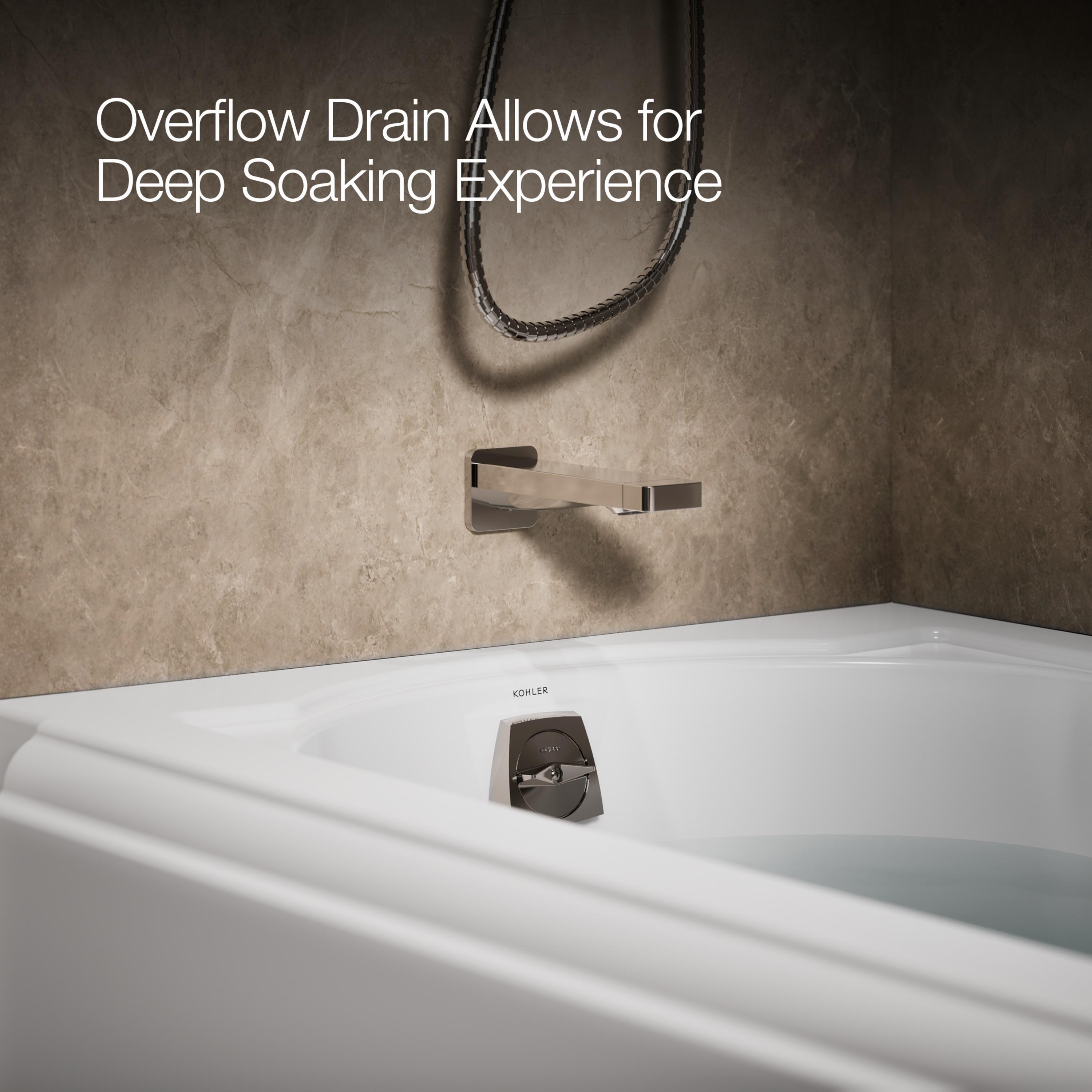 Memoirs® 60" x 32" Alcove/Tile in Soaking Cast Iron Bathtub