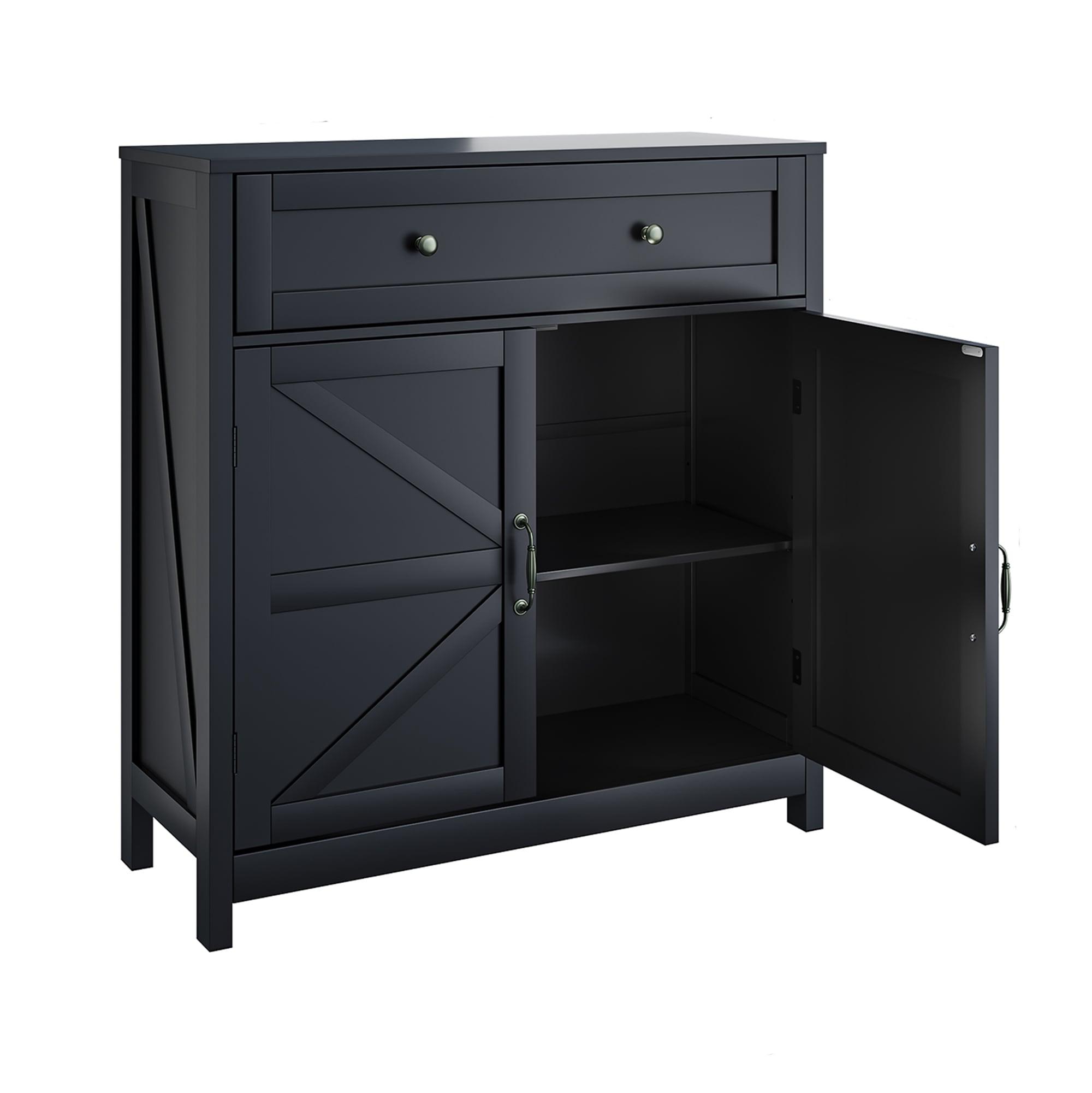 Charlton Home® 4-Drawer Chest, 4 Drawer Dresser TV Stand , Dressers Bedroom Furniture Large Storage Tower Unit