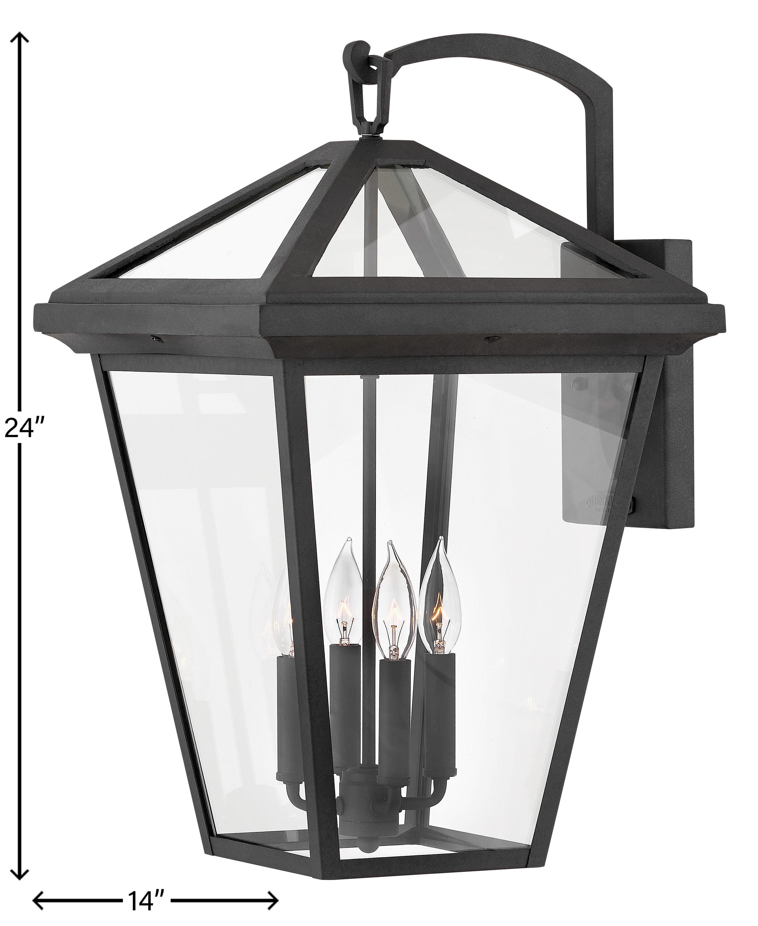 Hinkley Lighting Alford Place 4 - Light Wall Light in  Museum Black