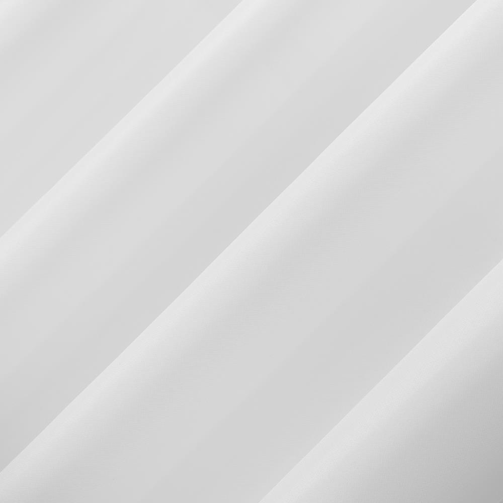 54"x84" Sun Zero Room Darkening Sailor UV Protectant Grommet Indoor/Outdoor Curtain Panel White: Patio Door Curtains