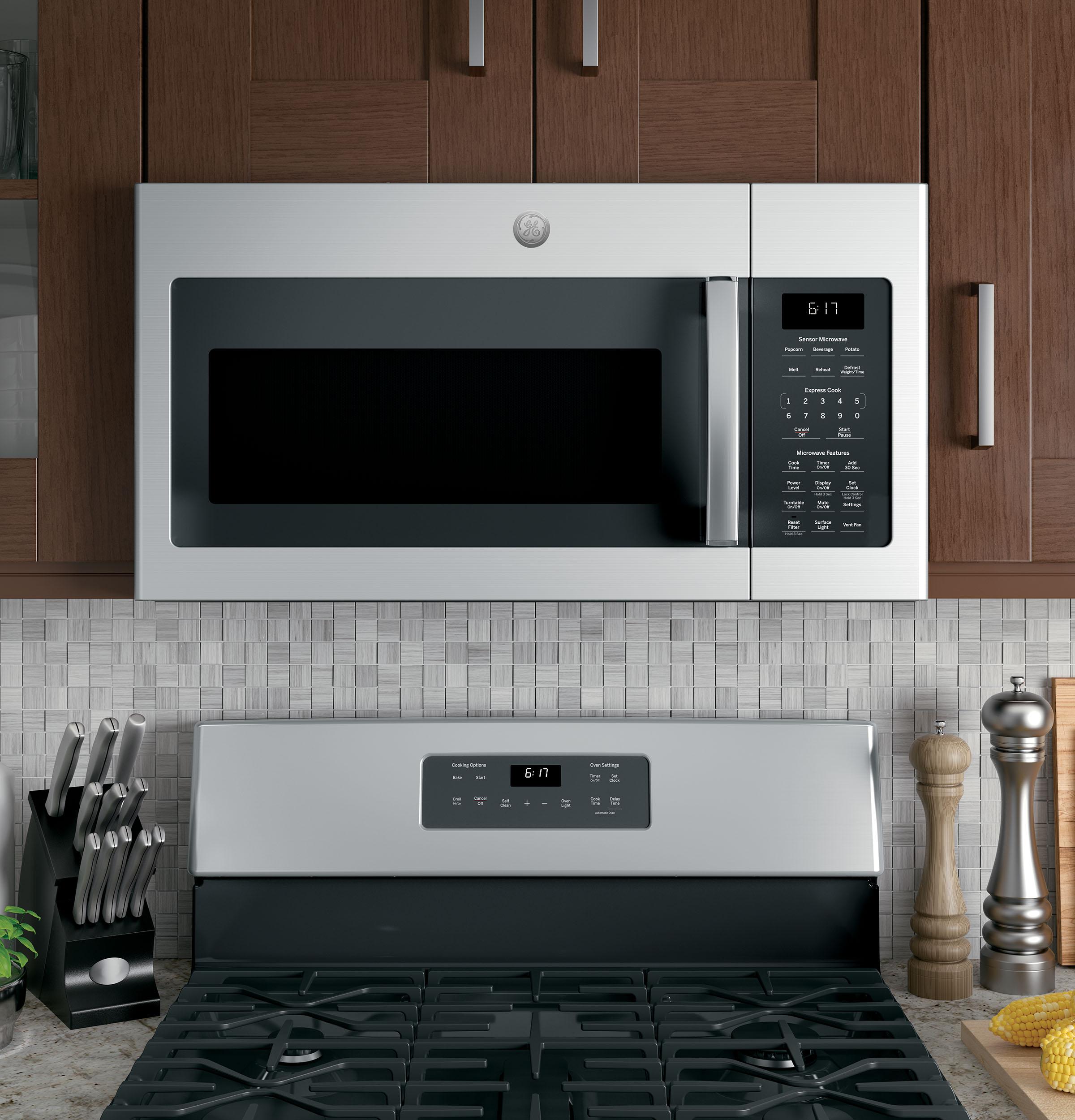 GE APPLIANCES JVM6175SKSS over the range microwave