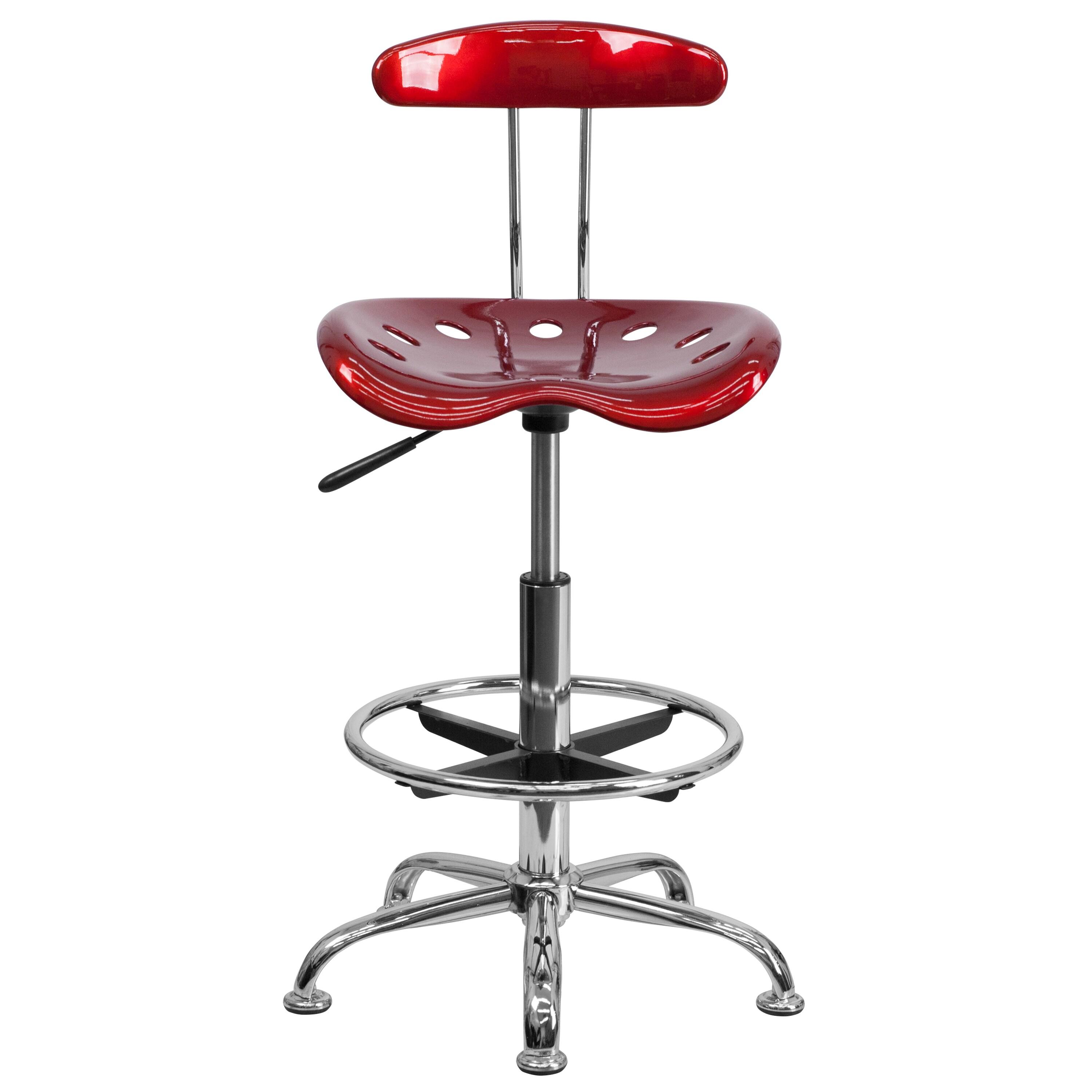 Monroe Adjustable Height Swivel Bar Stool