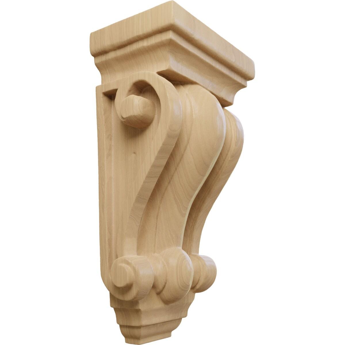 Cole Pilaster Wood Corbel