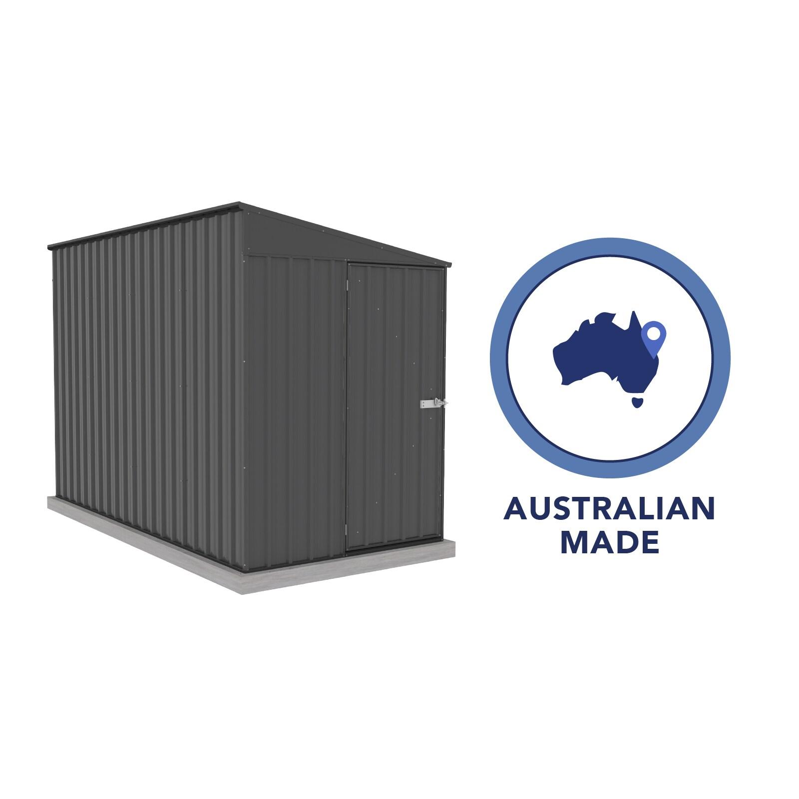 Absco Durango Galvanized Steel Storage Shed