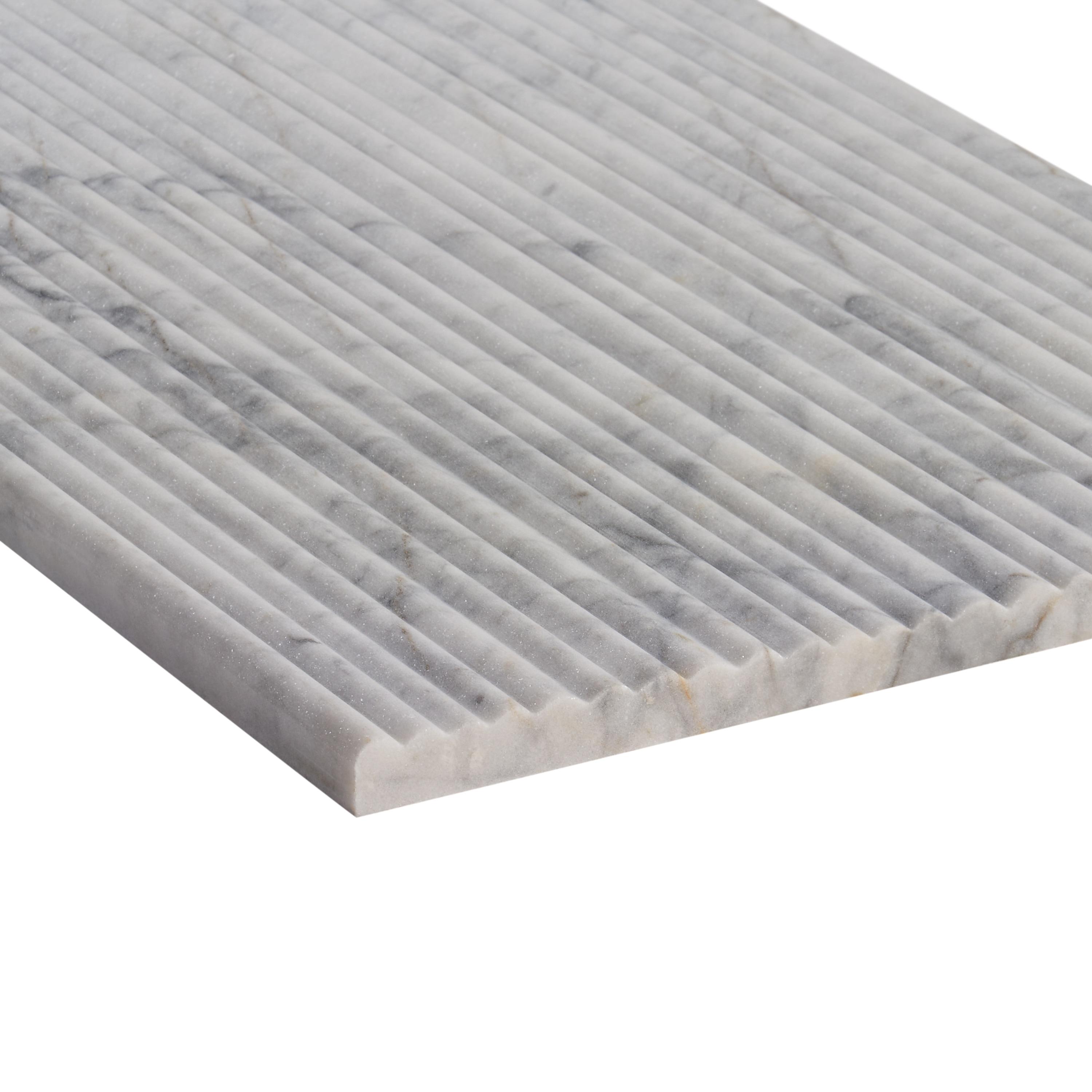 12'' W x 24'' L Marble Singular Tile