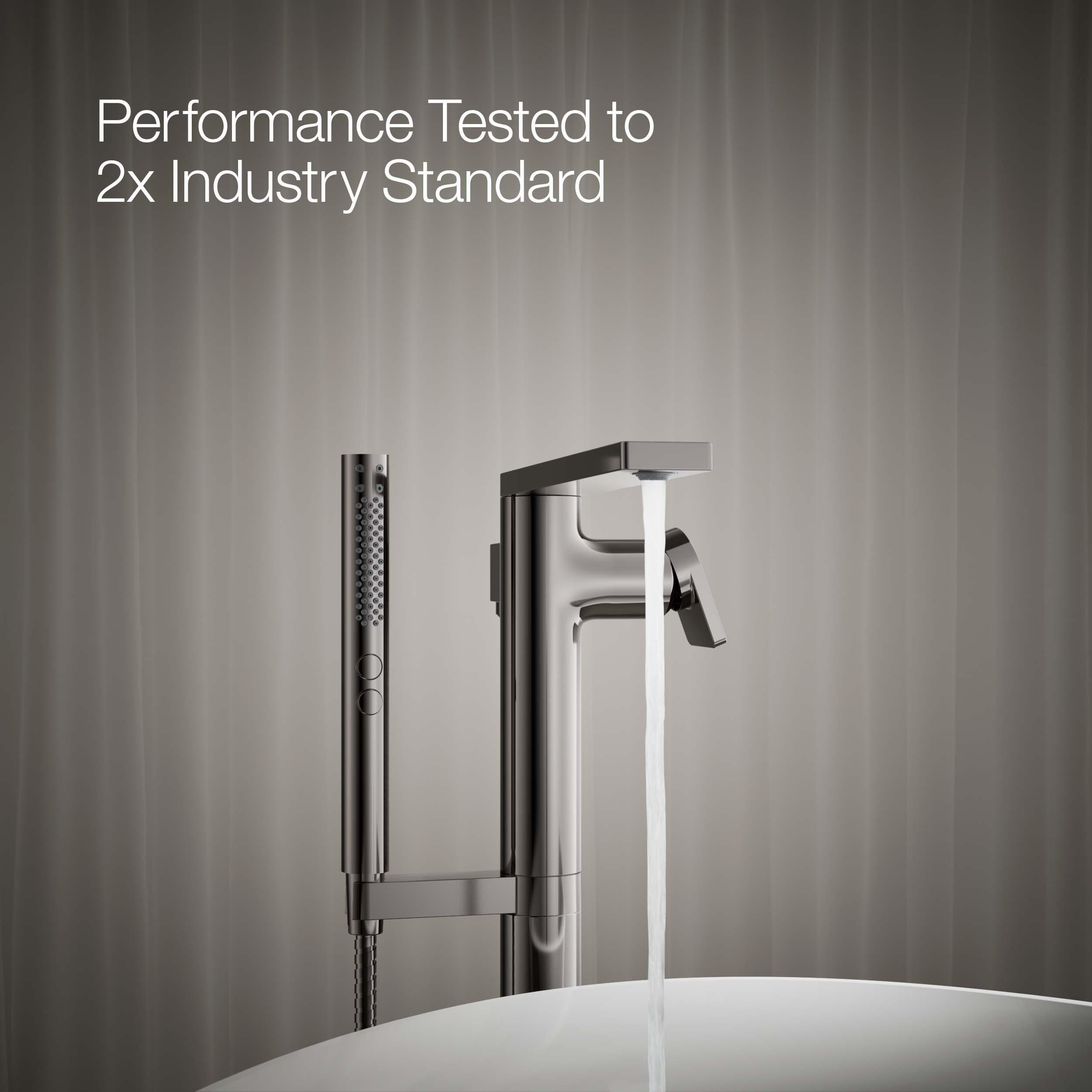 Composed Freestanding Bath Faucet