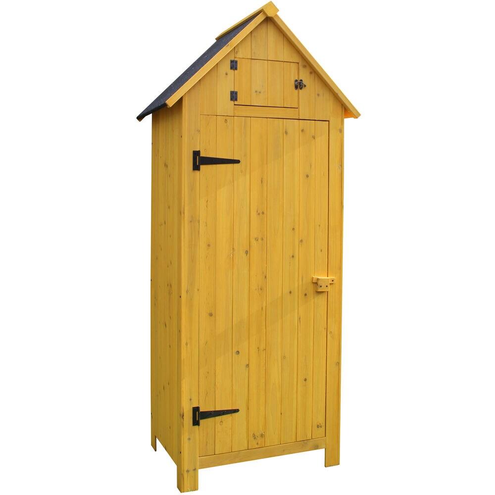 Hanover 2 ft. 5 in. W x 2 ft D Solid Wood Storage Shed