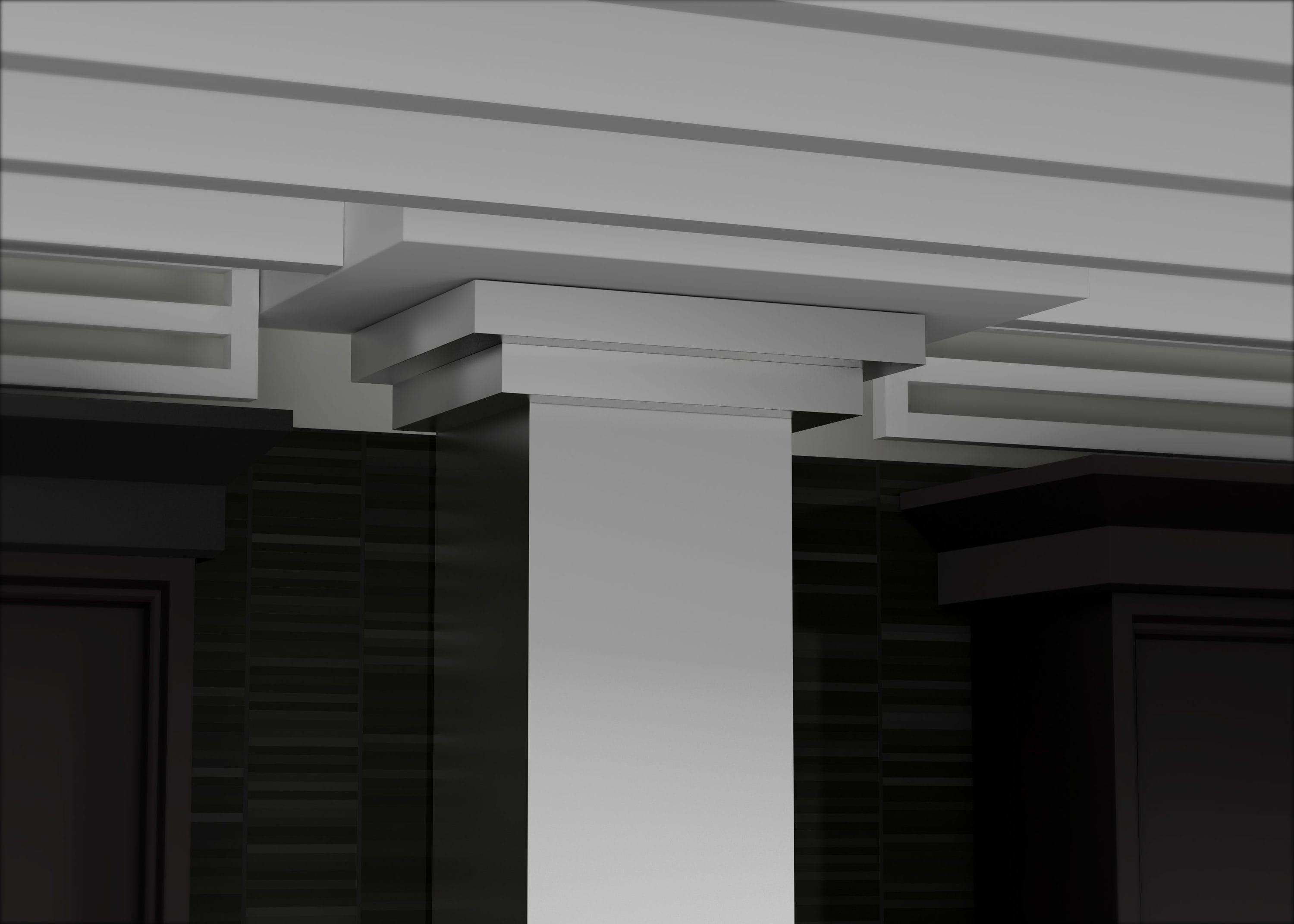 ZLINE 36 in. Professional Ducted Wall Mount Range Hood in Stainless Steel W/ Crown Molding (667CRN-36)