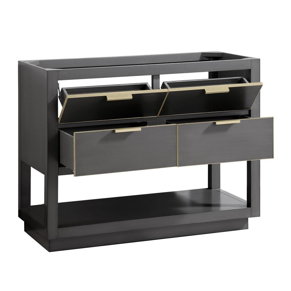 Avanity Allie-V42 Allie 42" Single Free Standing Wood Vanity Cabinet Only - Gold