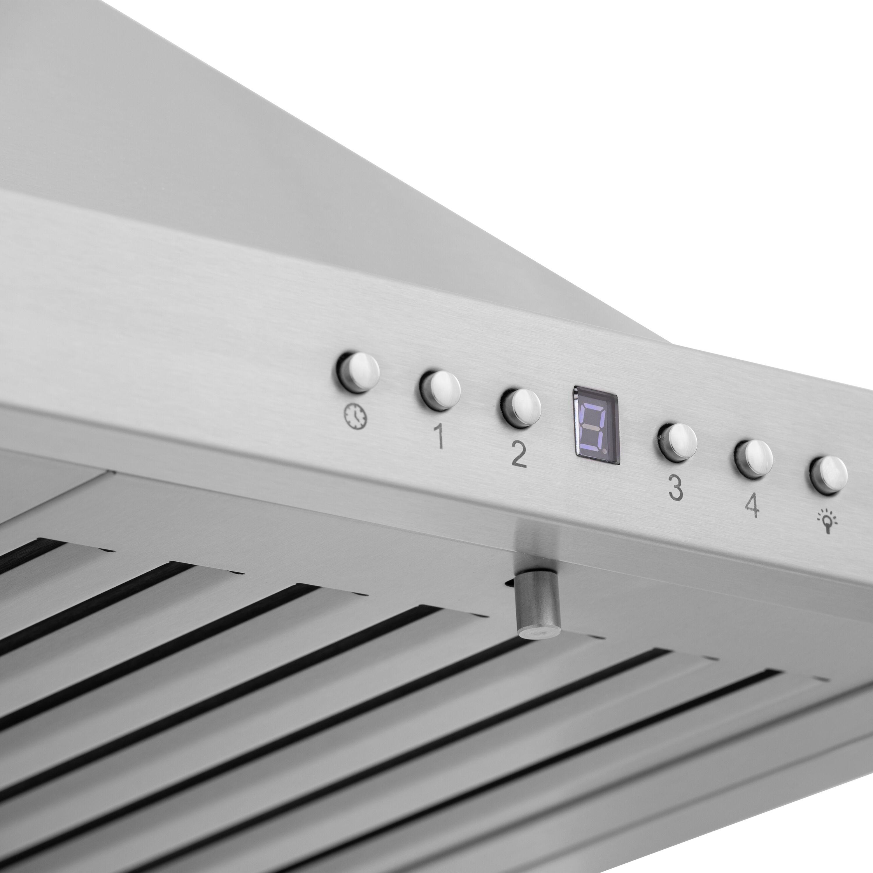ZLINE 36 in. Convertible Vent Outdoor Approved Wall Mount Range Hood in Stainless Steel (KB-304-36)