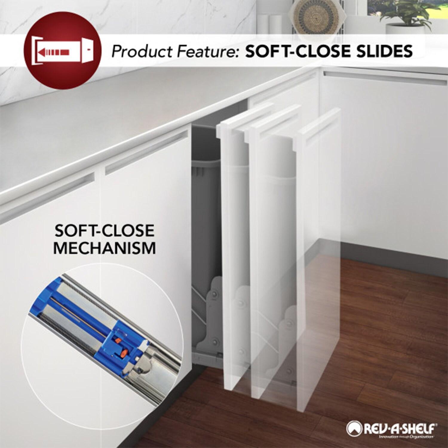 Rev-A-Shelf Door/ Drawer Base Cabinet Organizer Soft-Close