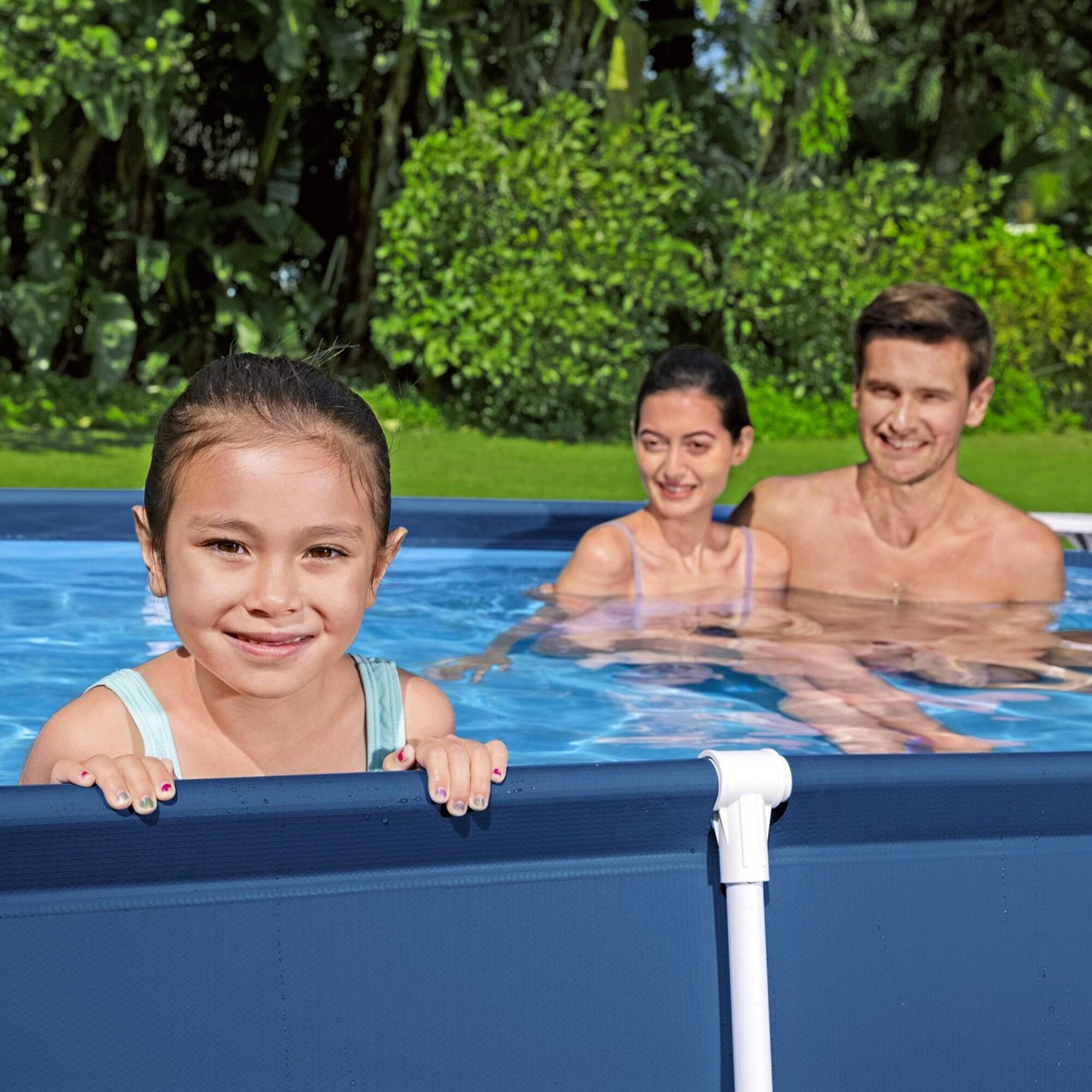 Bestway Bestway Steel Pro Rectangular Above Ground Swimming Pool Set
