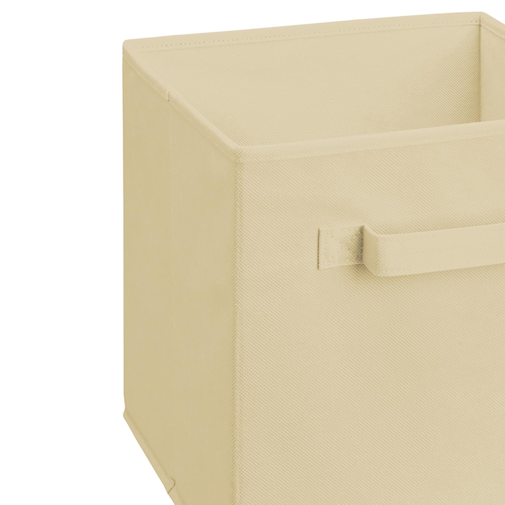 Natural Polypropylene Collapsible Fabric Storage Drawer