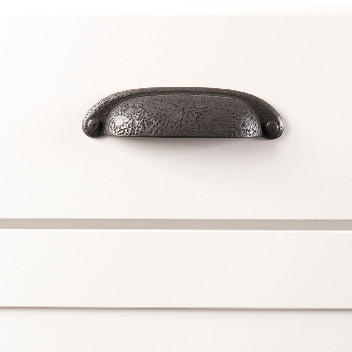 Refined Rustic Kitchen Cabinet Handles, Solid Core Drawer Pulls for Cabinet Doors, 3" & 3-3/4"(96mm)