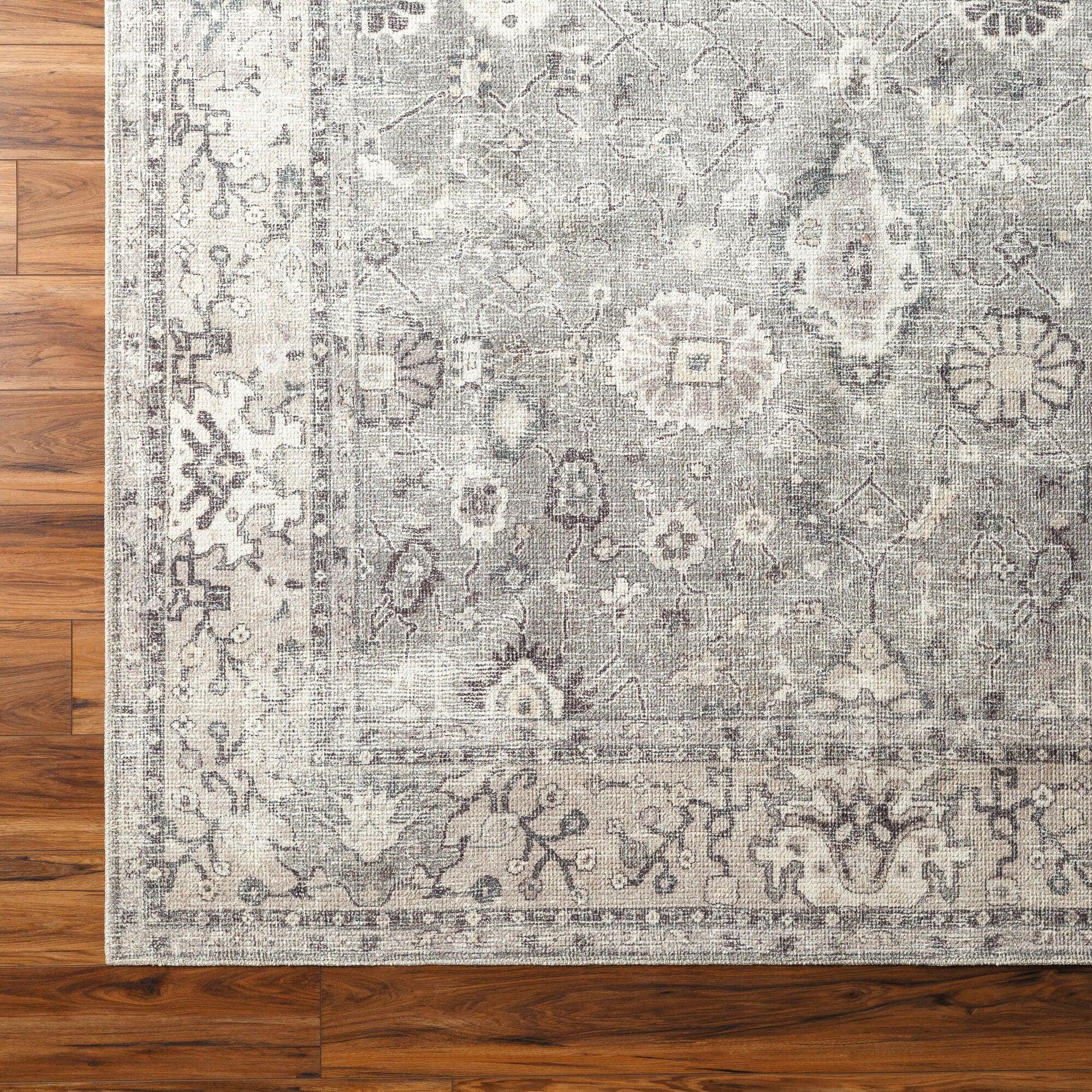 Becki Owens x Livabliss Oriental Vintage Dark Brown Area Rug