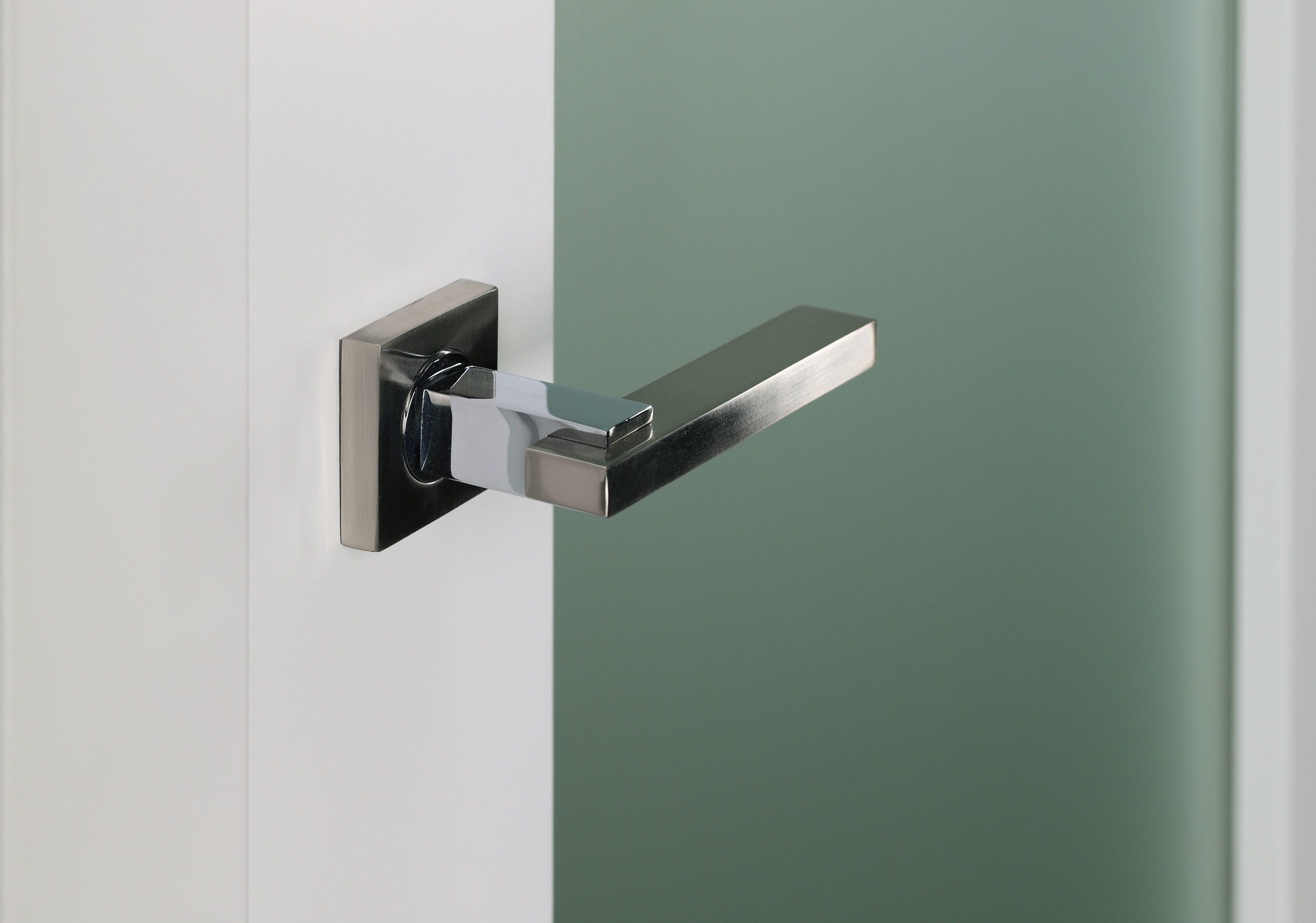 Belldinni Smart Pro 207 Manufactured Wood and Glass Prefinished Paneled Interior Door Slab