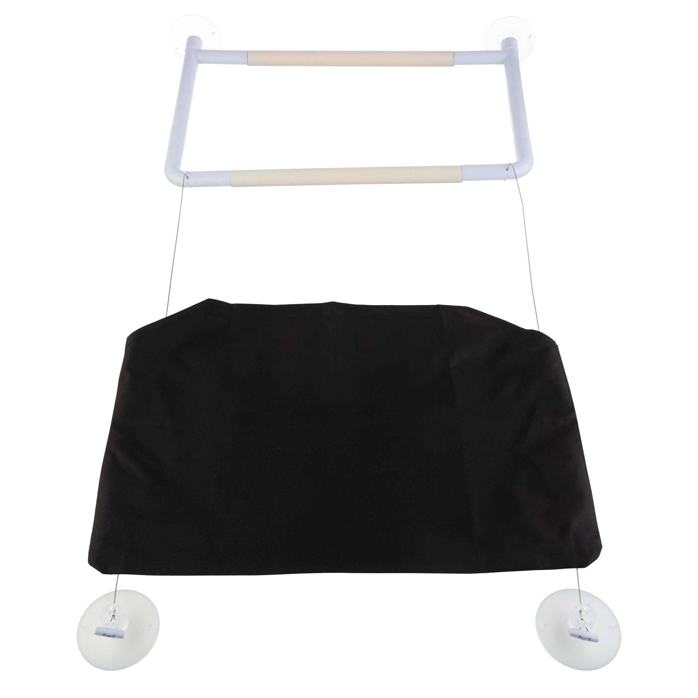 Petmaker PETMAKER Cat Window Perch for Large Cats, Black