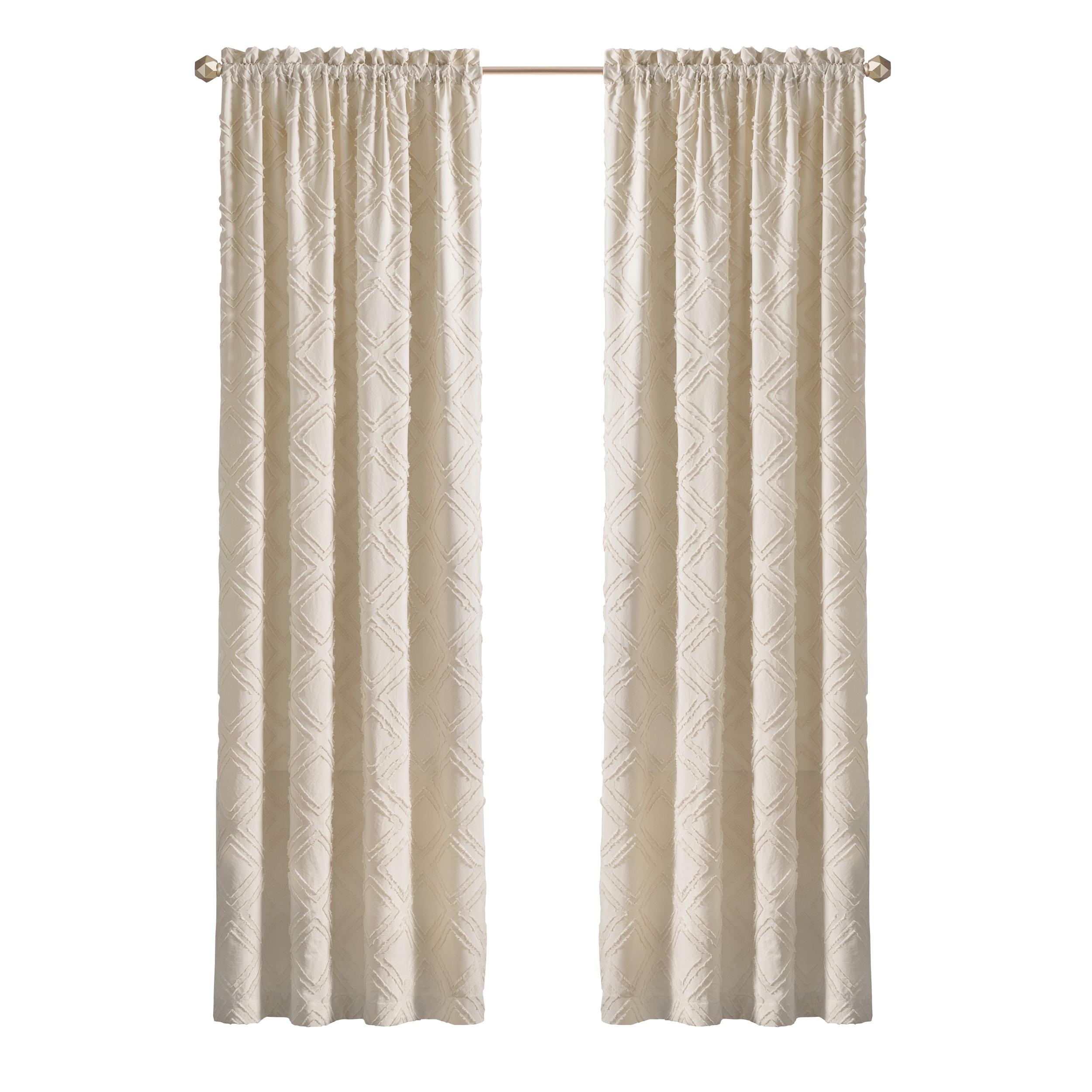 Achim Importing Co Polyester Semi Sheer Curtain Single Panel