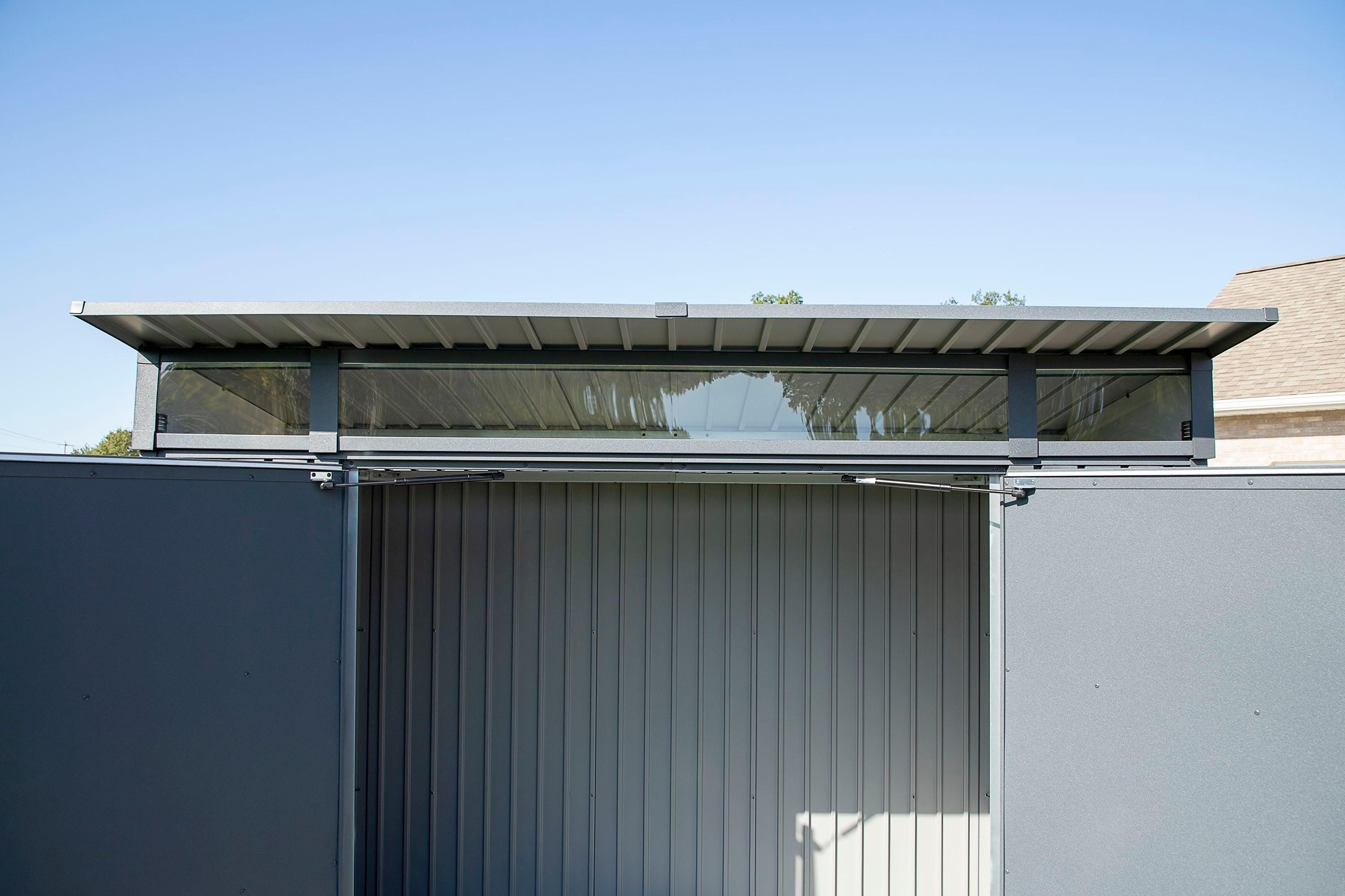 Arrow Sojag 5 ft. W x 8 ft. D Metal Vertical Storage Shed