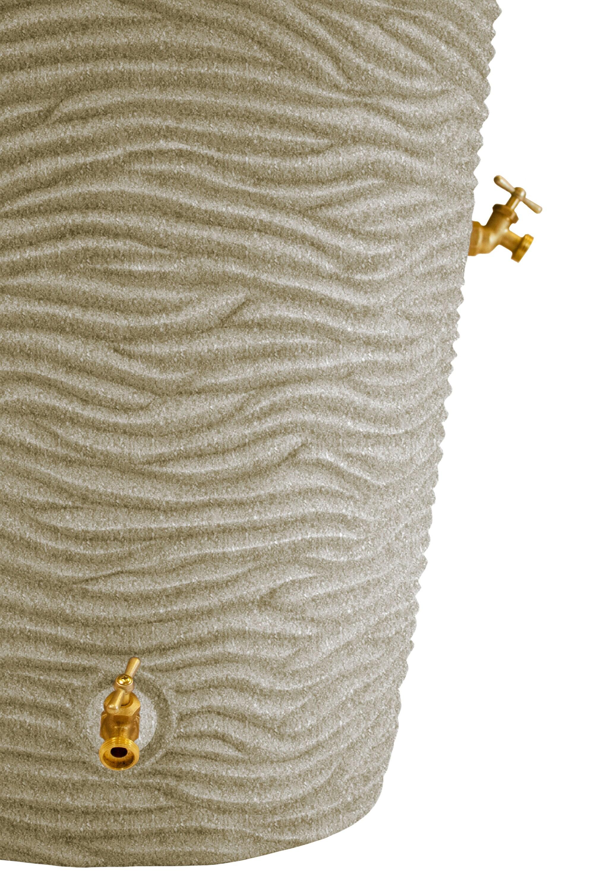Good Ideas Impressions Palm 50-Gallon Rain Barrel - Sandstone