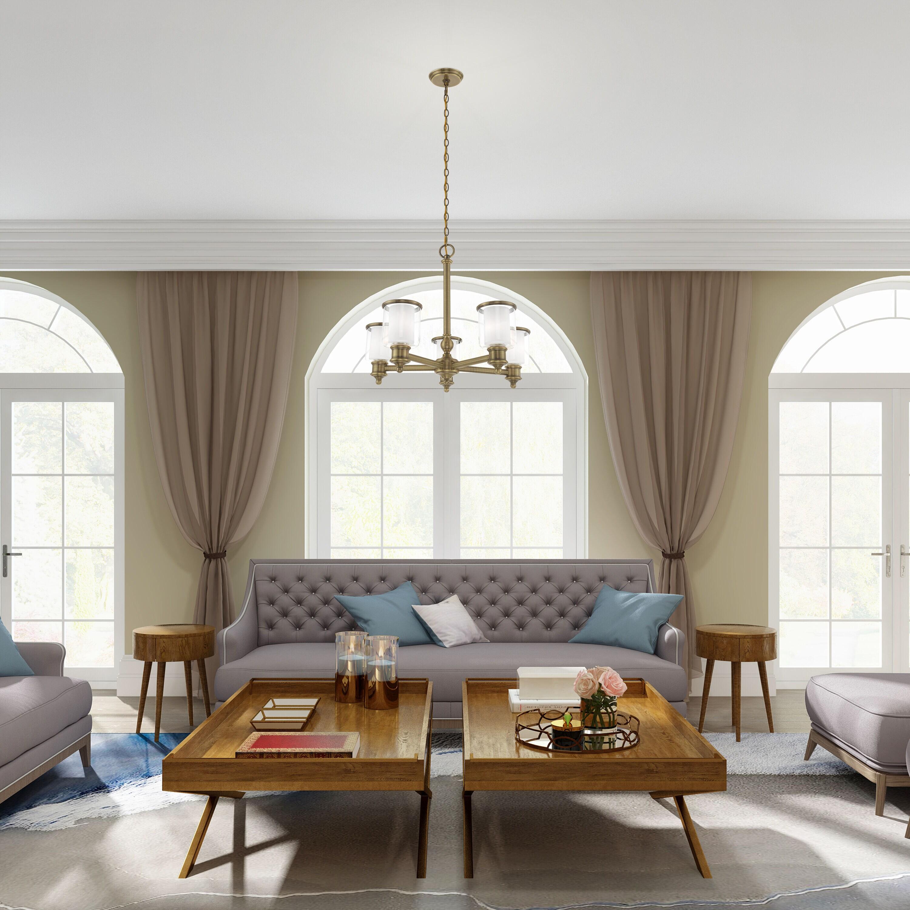 Livex Lighting - Middlebush - 5 Light Chandelier in Traditional Style - 25