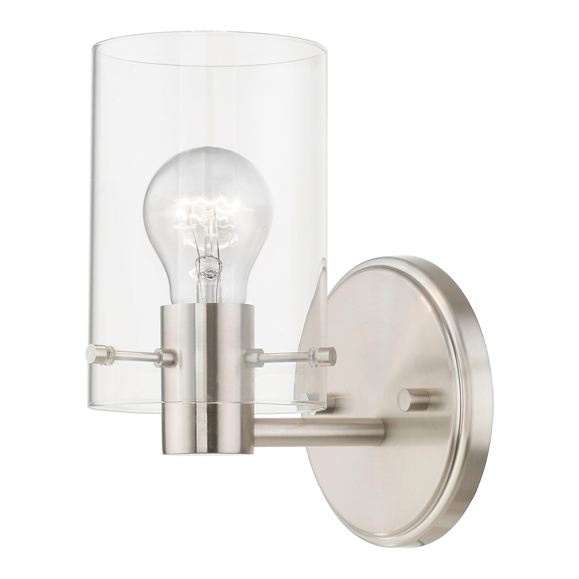 Livex Lighting Munich 1 - Light Sconce in  Brushed Nickel