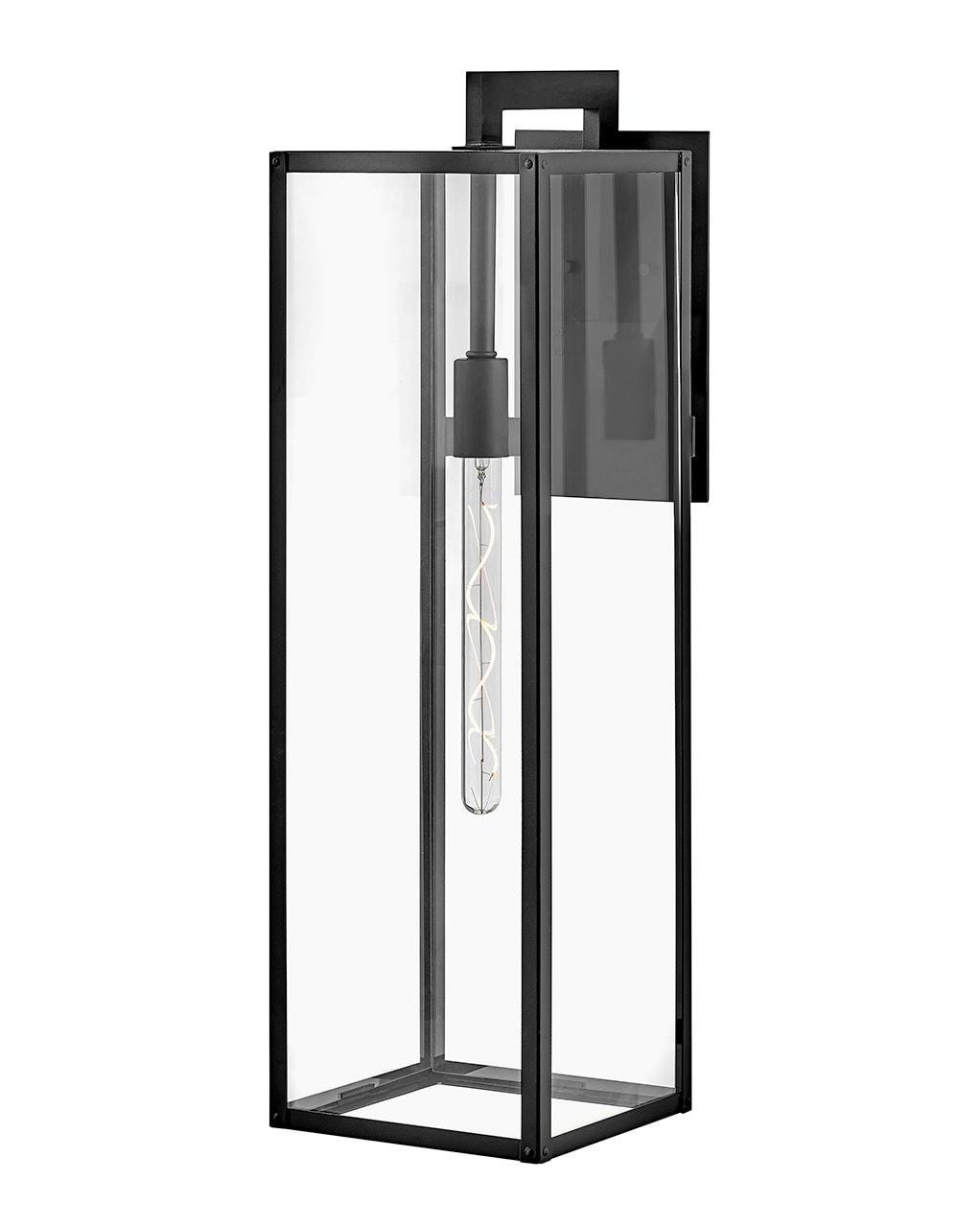 Latimer Outdoor Sconce - Black / Extra Large