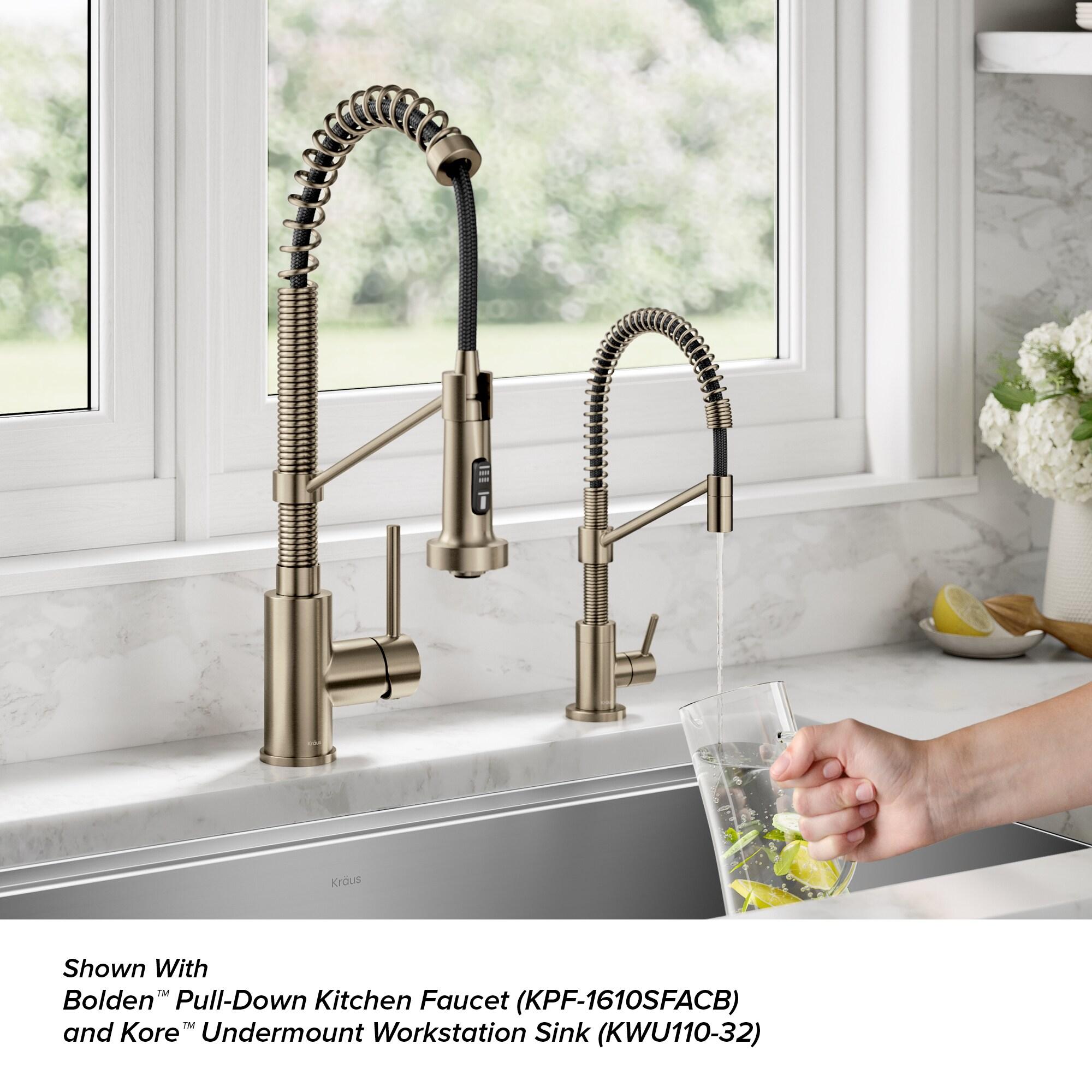 KRAUS Bolden Single Handle Drinking Water Filter Faucet for Reverse Osmosis or Water Filtration System