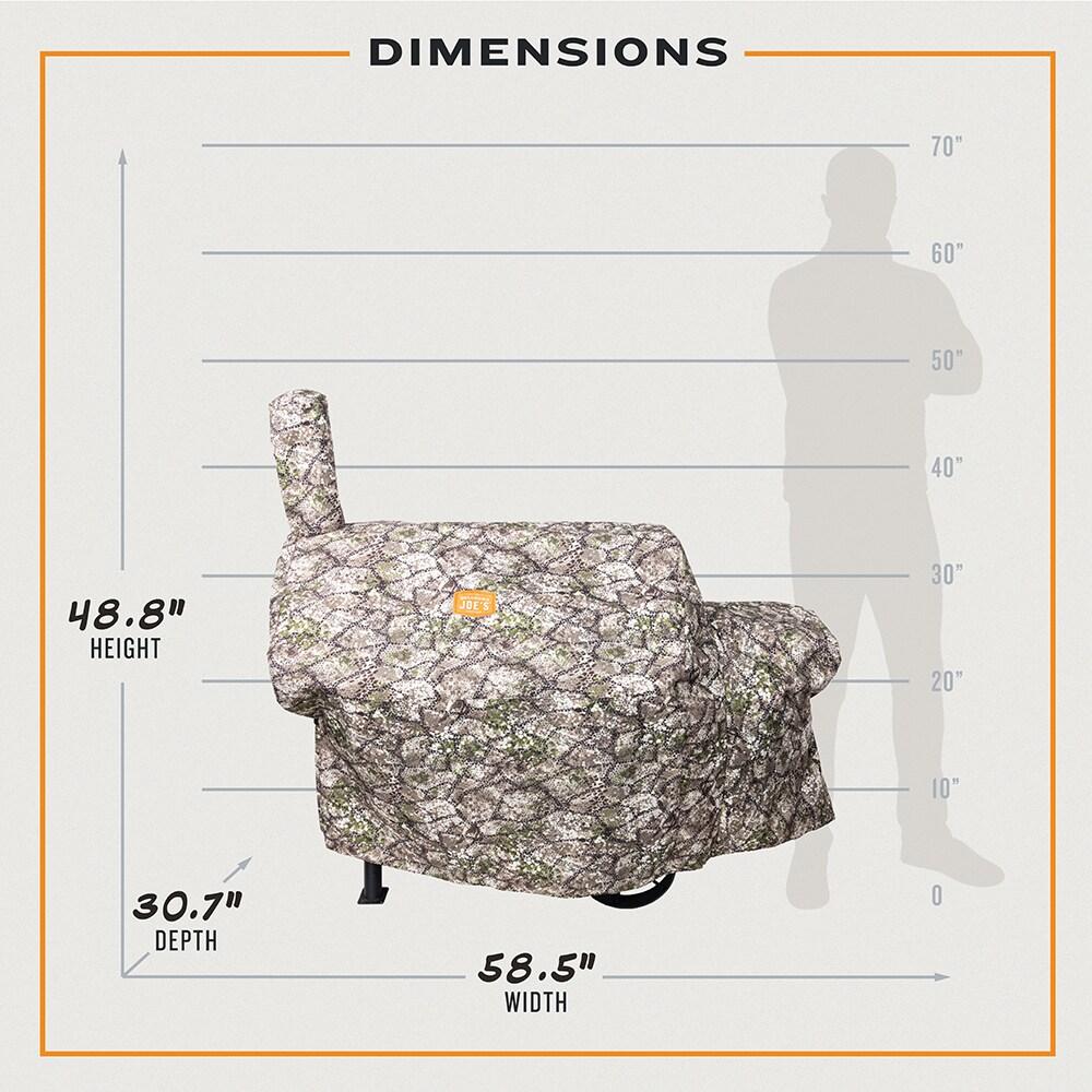 Oklahoma Joe's® Highland Offset Smoker Badlands Cover, Camo - 2339183P04