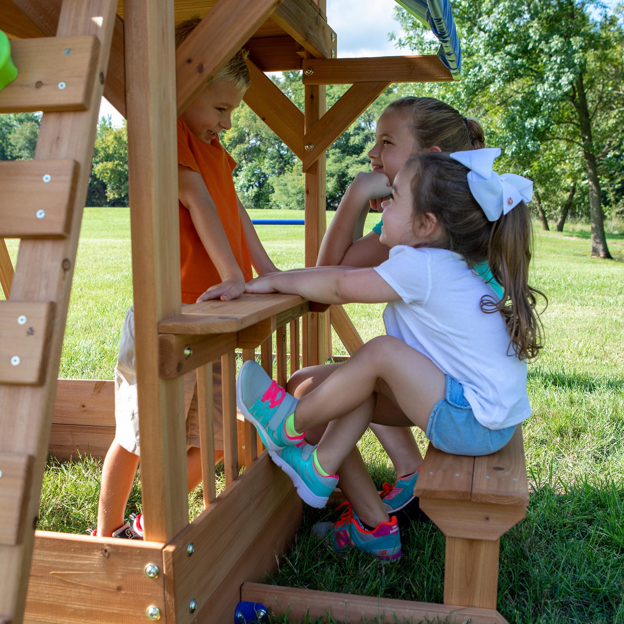 Backyard Discovery Beach Front Swing Set