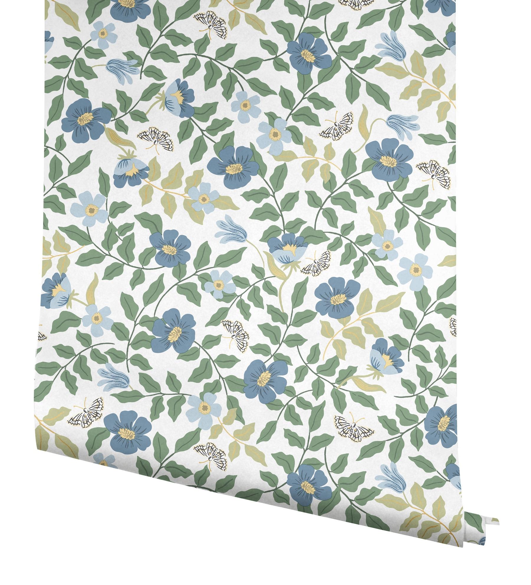Rifle Paper Co. Primrose 20' L x 20.5" W Peel and Stick Wallpaper Roll