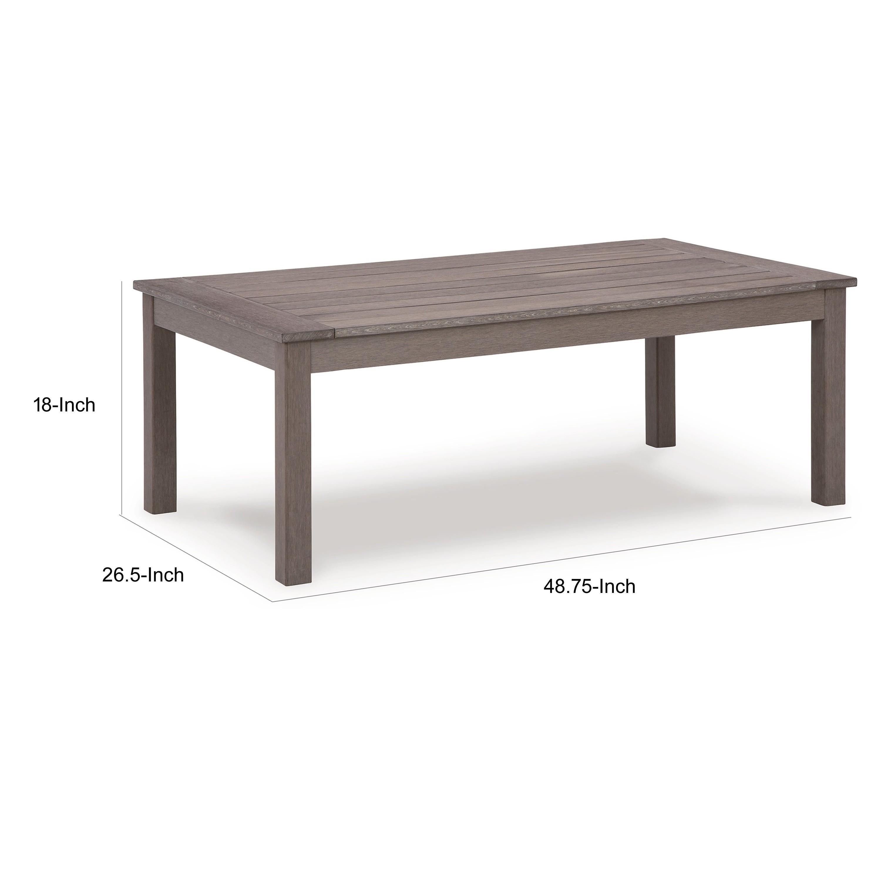 Signature Design by Ashley Hillside Barn Outdoor Coffee Table