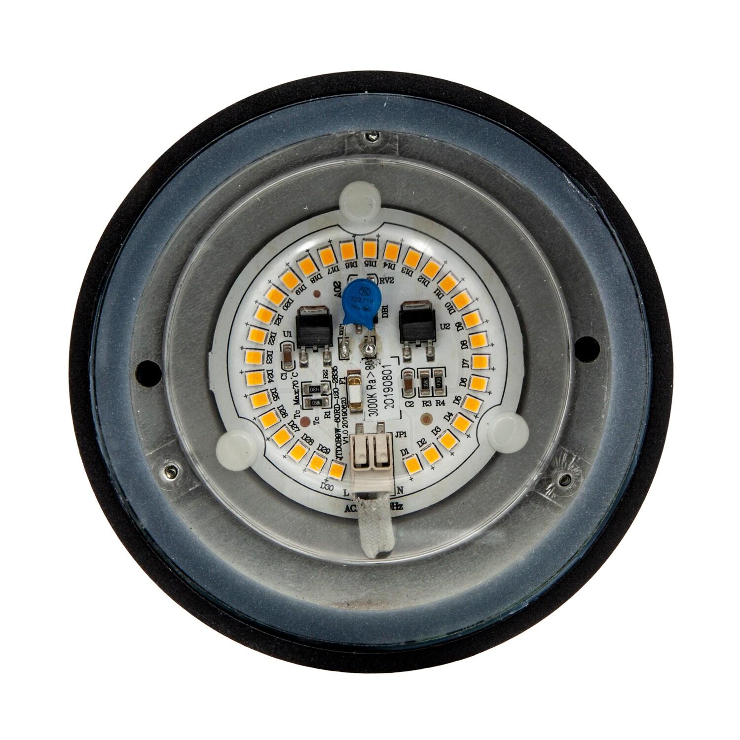 Maxxima LED Cylinder Outdoor Wall Wash, Sconce Light, 12 Watt, 840 Lumens, 3000K Warm White, Dusk to Dawn Sensor