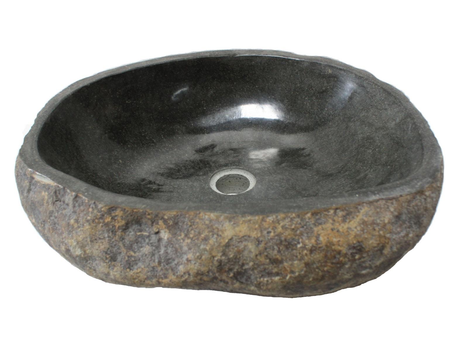 Eden Bath 20'' Gray Stone Specialty Bathroom Sink