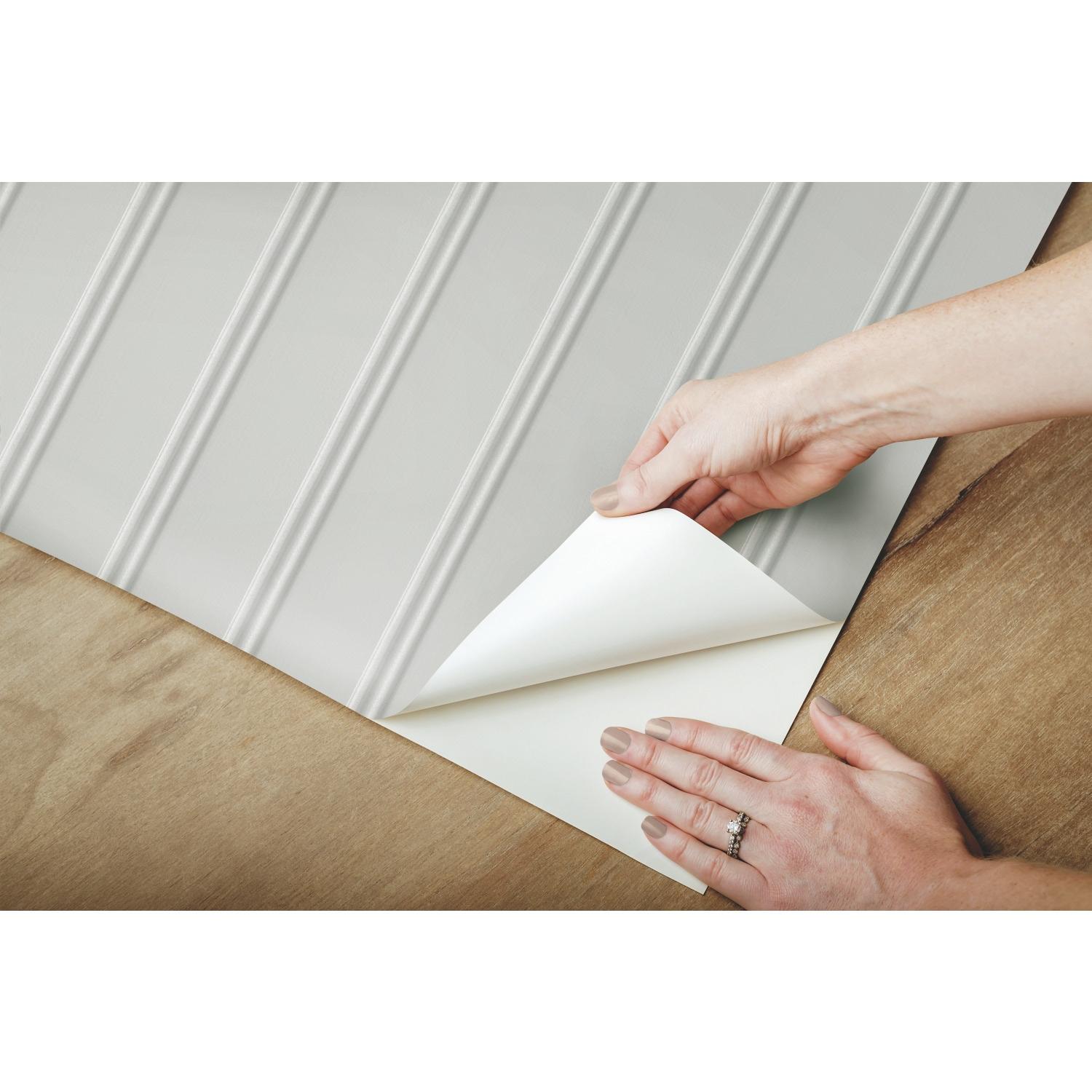 Beadboard Peel and Stick Wallpaper
