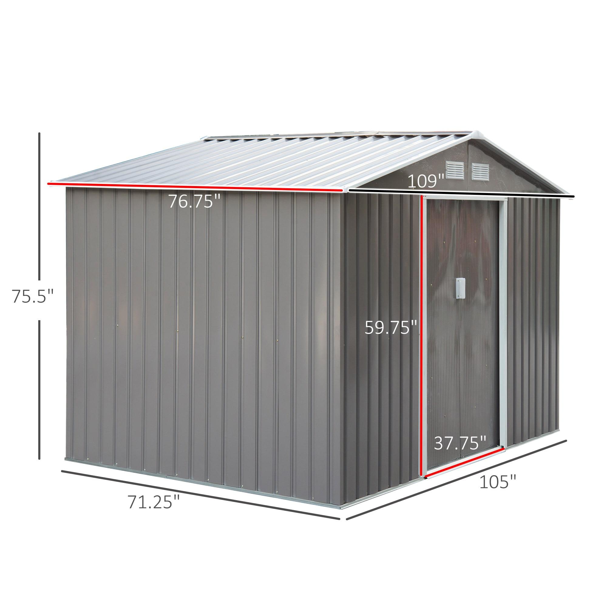 Metal Storage Shed