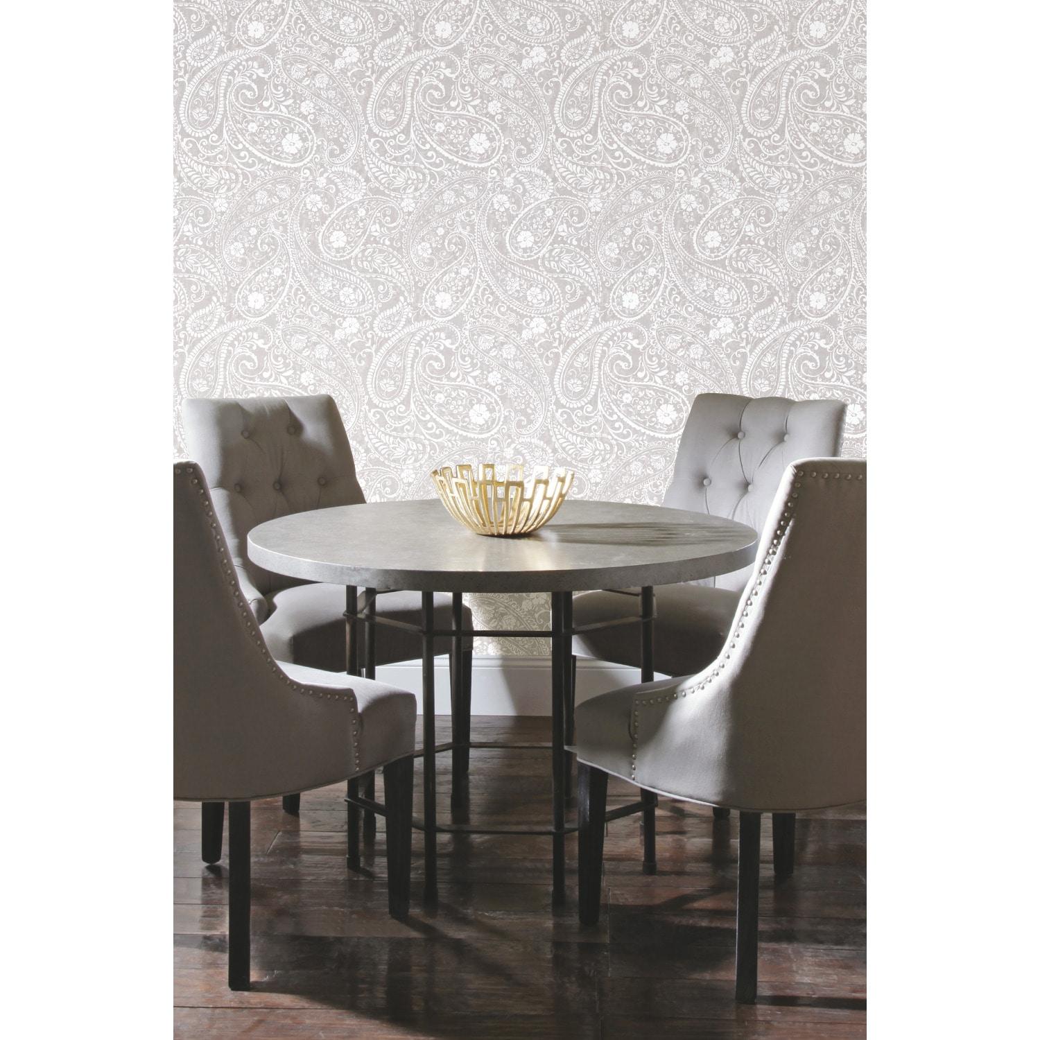Paisley Prince Peel and Stick Wallpaper